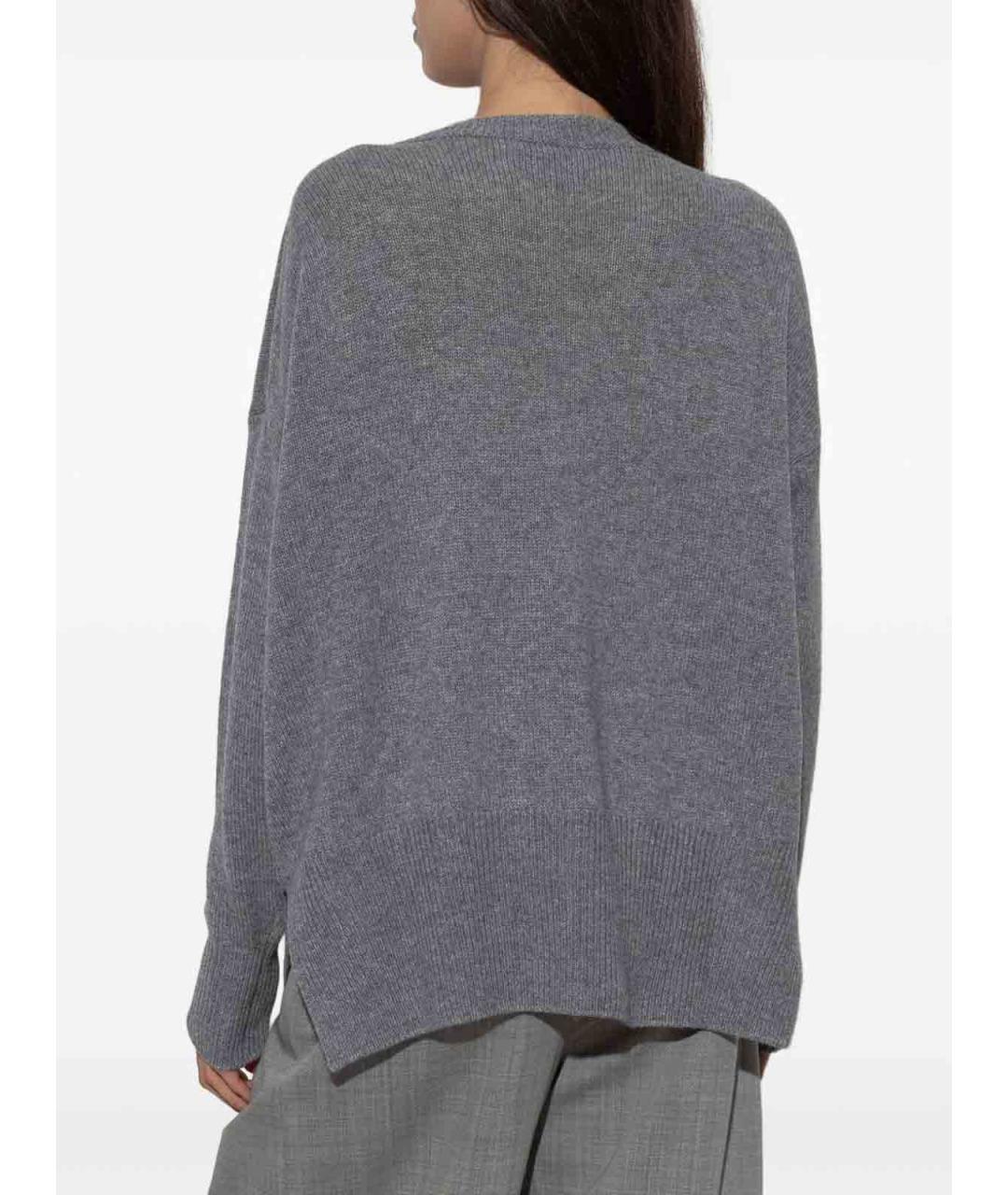 JIL SANDER Серый джемпер / свитер, фото 4
