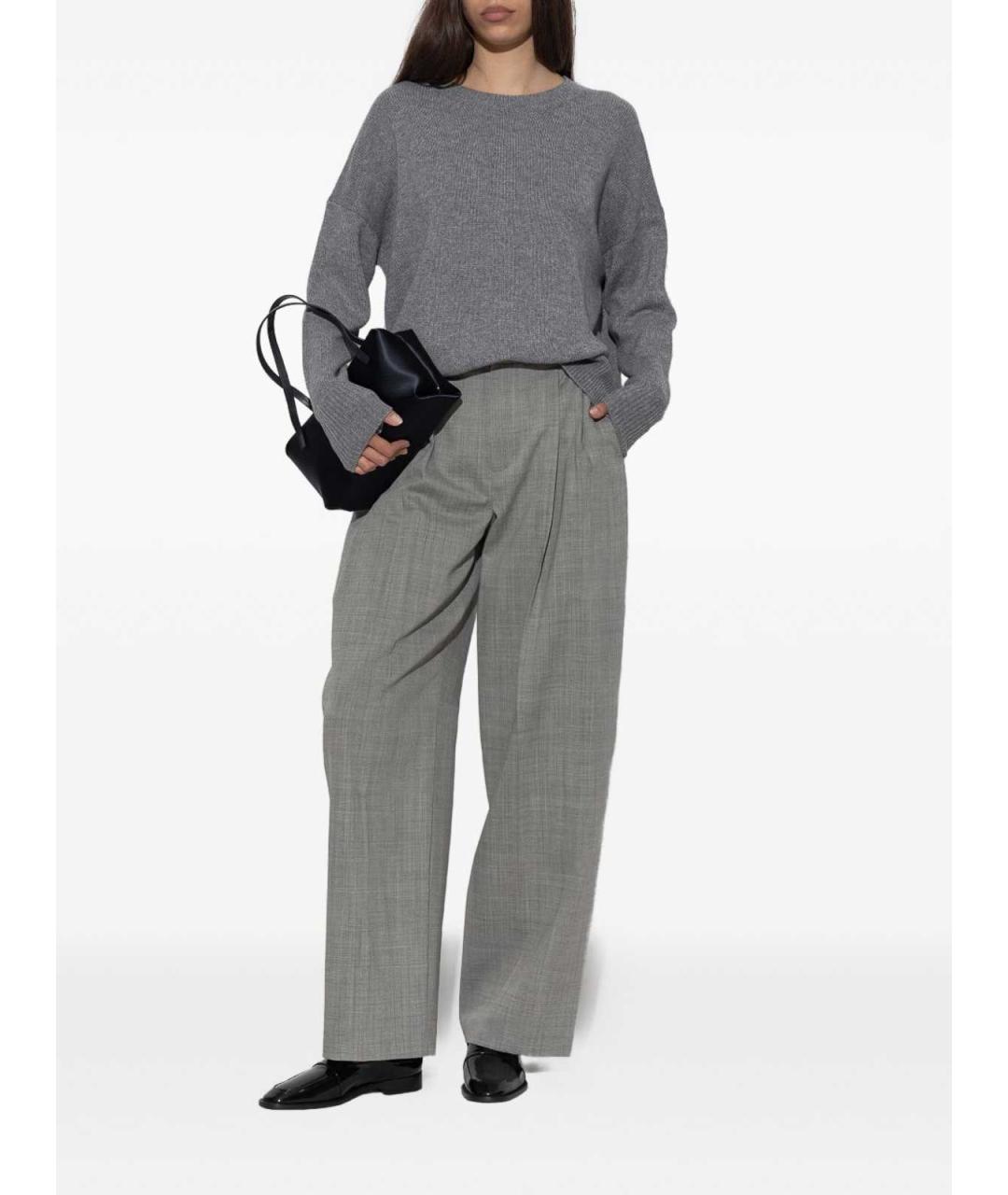 JIL SANDER Серый джемпер / свитер, фото 5