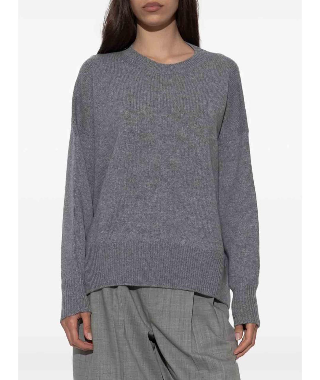 JIL SANDER Серый джемпер / свитер, фото 3