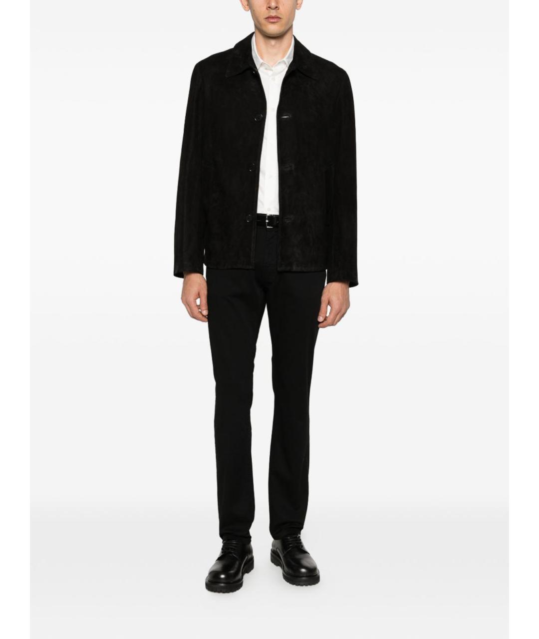 EMPORIO ARMANI Белая хлопковая классическая рубашка, фото 3