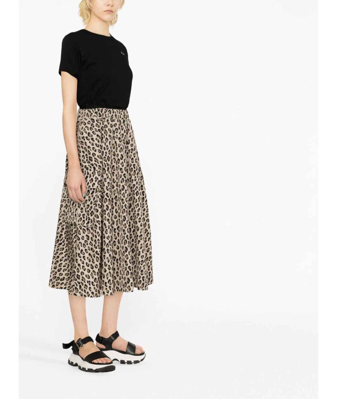 COMME DES GARÇONS Черная хлопковая футболка, фото 3