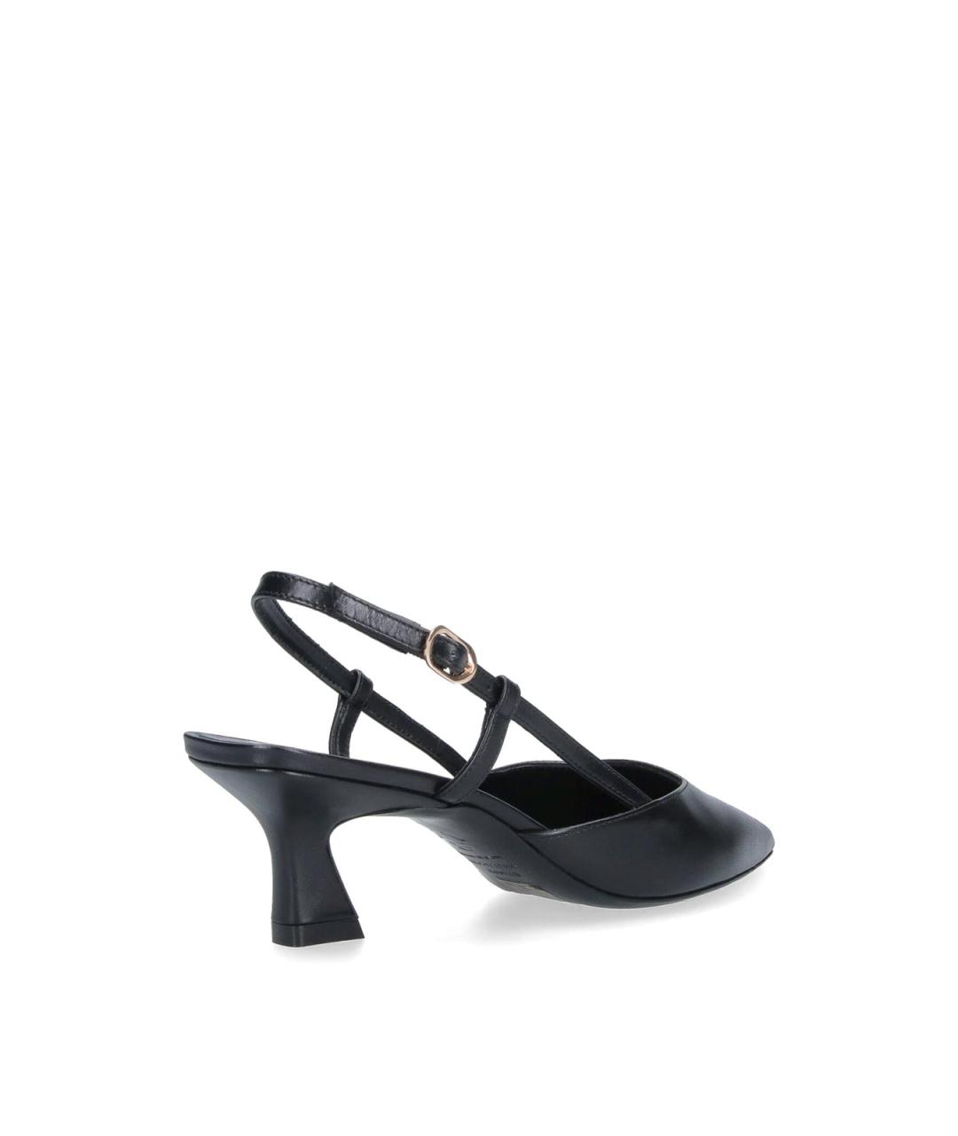 STUART WEITZMAN Черные кожаные туфли, фото 4