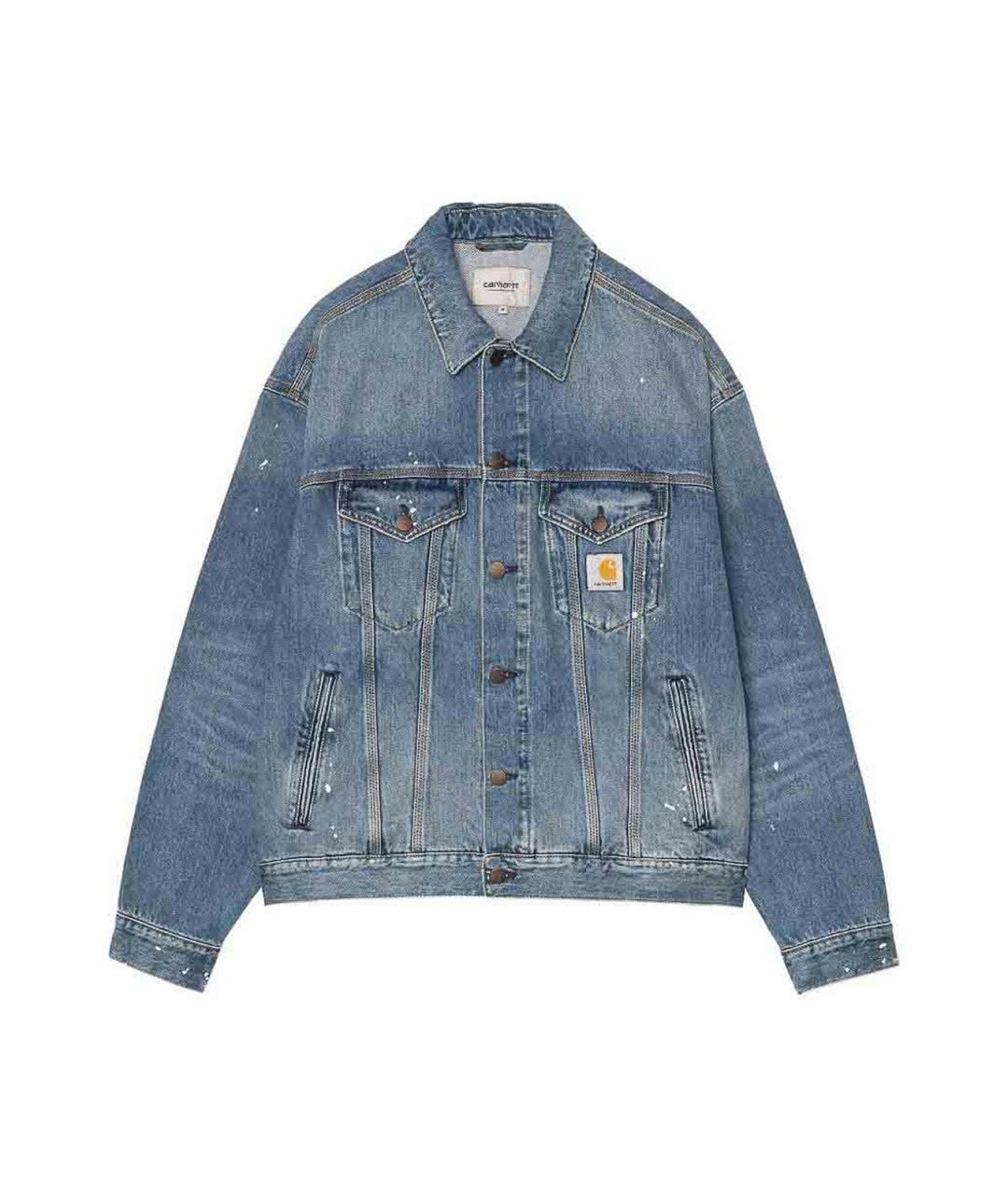 CARHARTT Синяя хлопковая куртка, фото 1