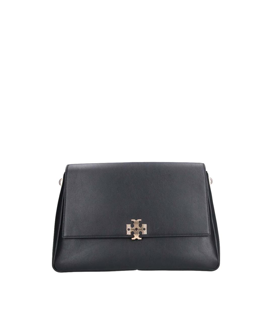 TORY BURCH Черная кожаная сумка через плечо, фото 1