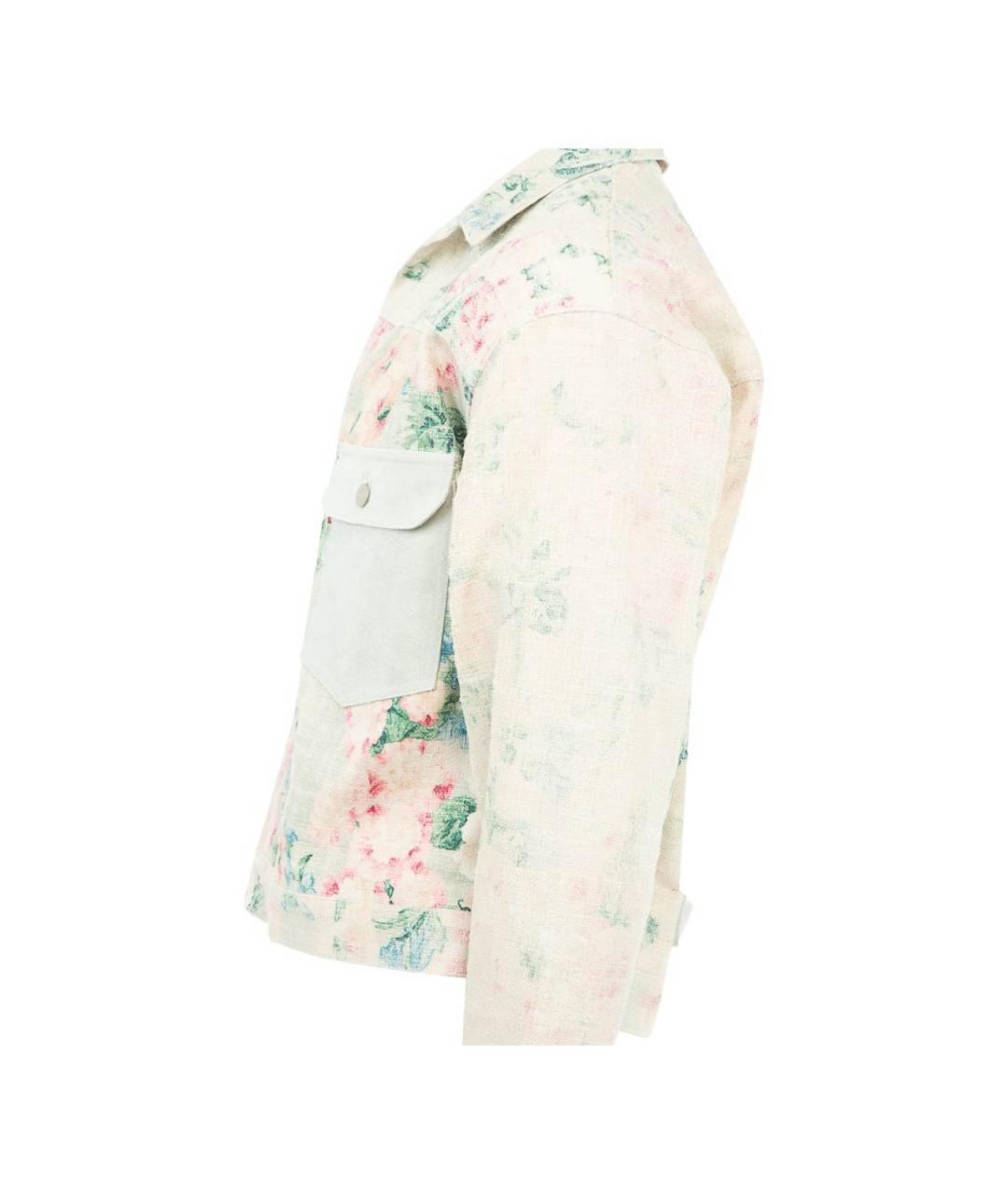 JUNYA WATANABE Бежевая льняная куртка, фото 3