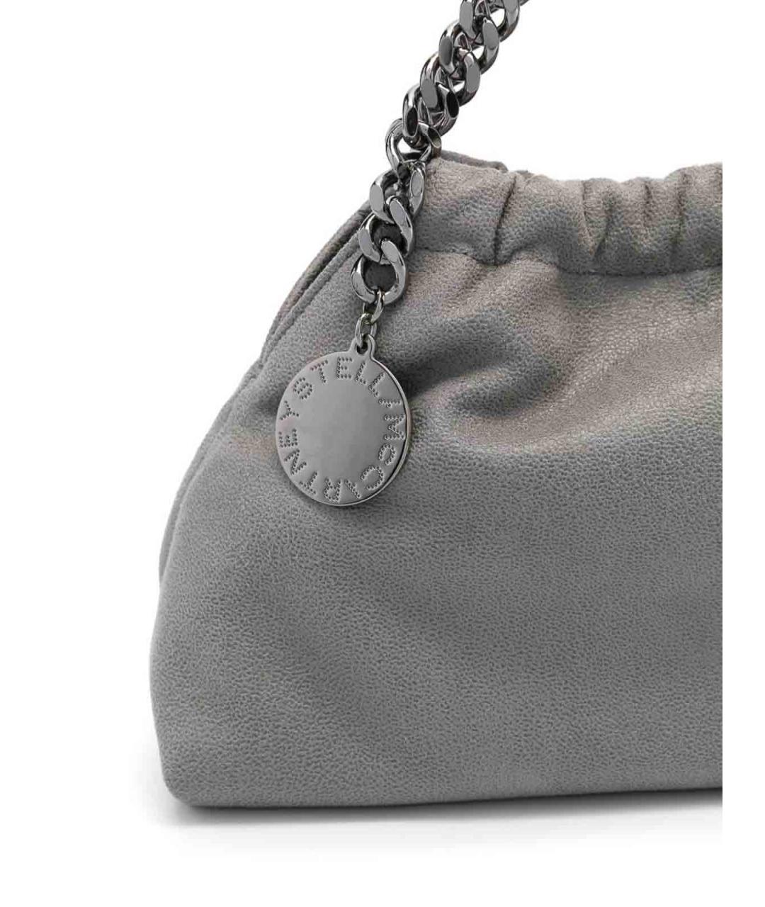 STELLA MCCARTNEY Серая сумка через плечо из искусственной кожи, фото 3