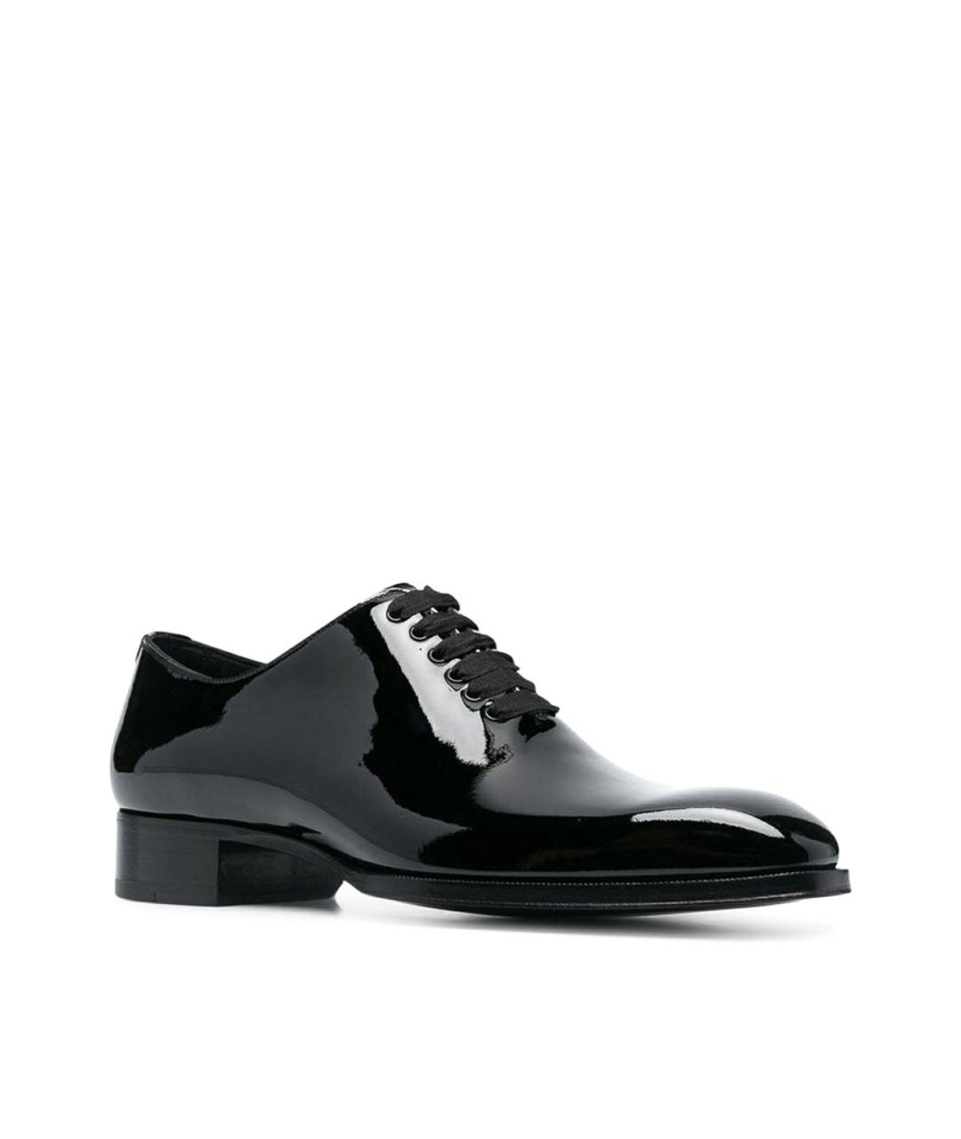 TOM FORD Черные кожаные туфли, фото 2