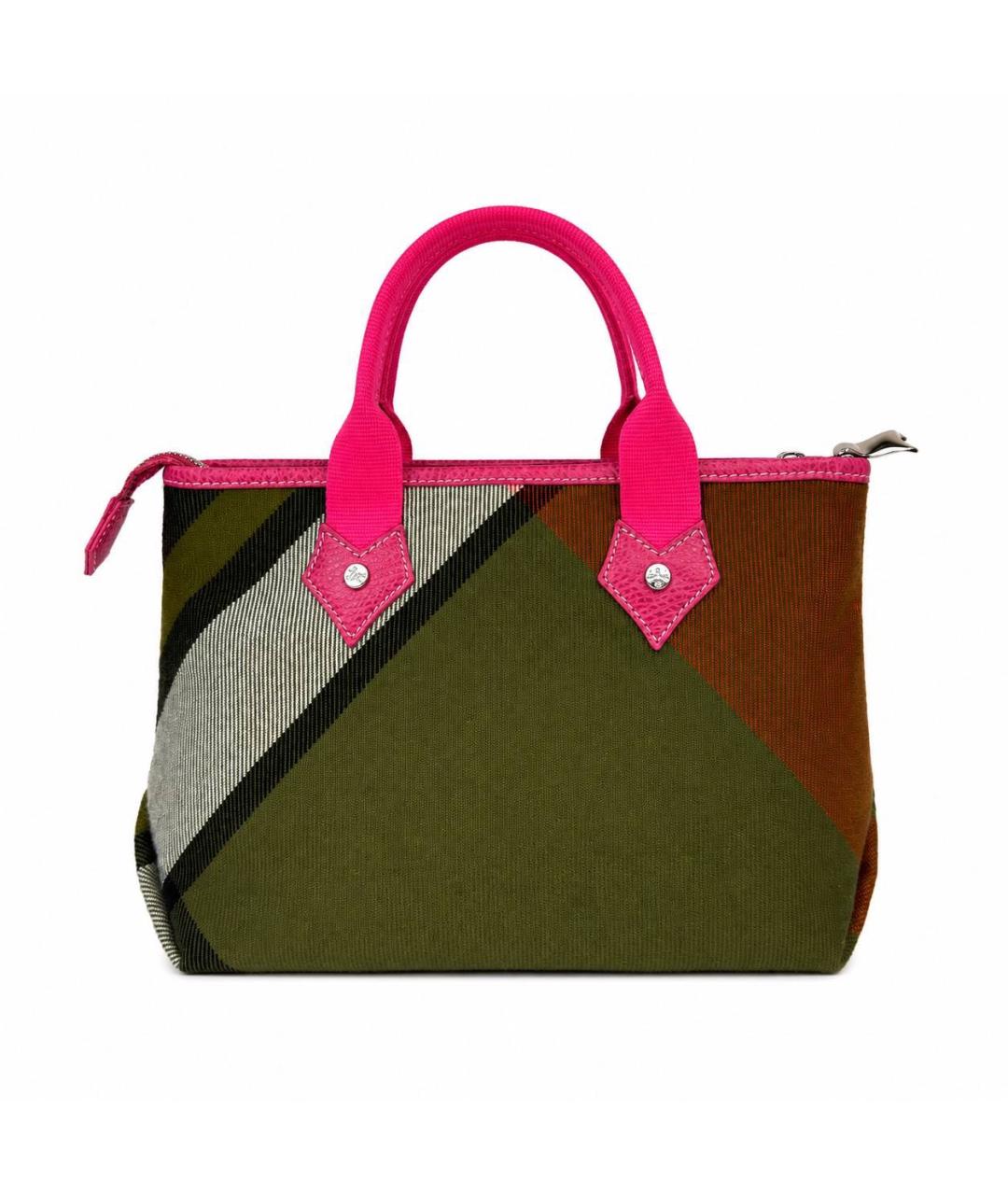 VIVIENNE WESTWOOD Розовая тканевая сумка с короткими ручками, фото 2