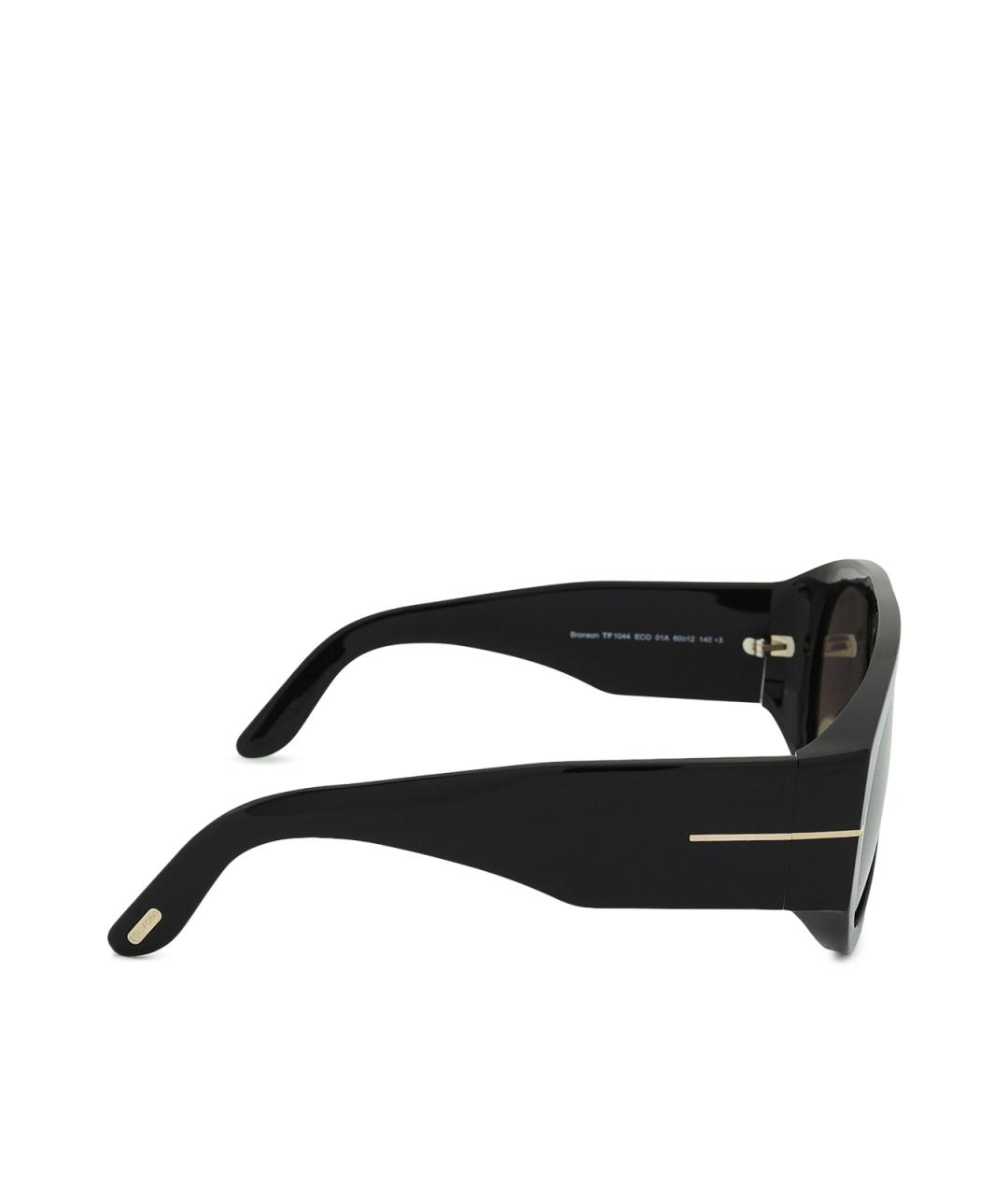 TOM FORD Черные солнцезащитные очки, фото 3