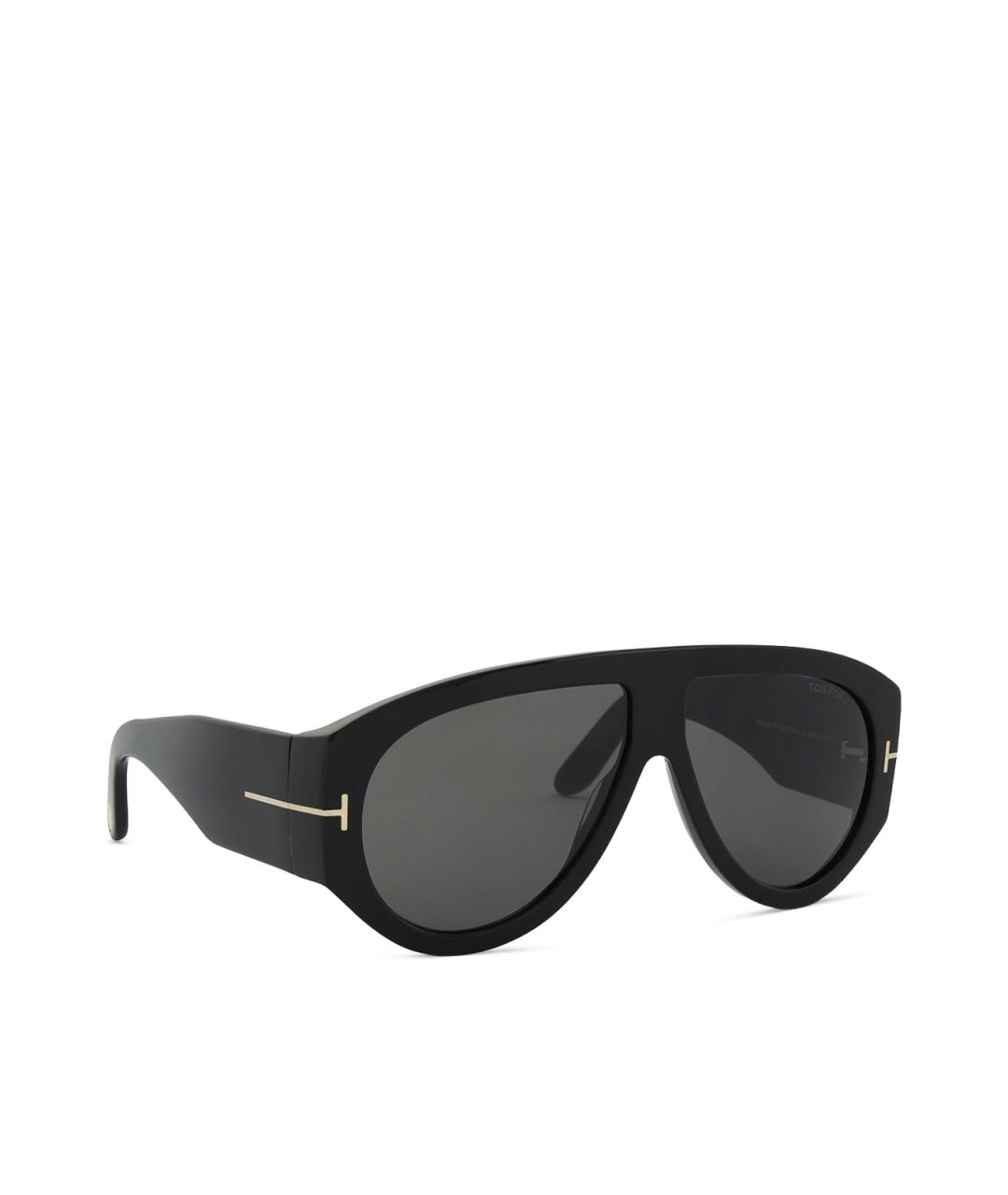 TOM FORD Черные солнцезащитные очки, фото 2