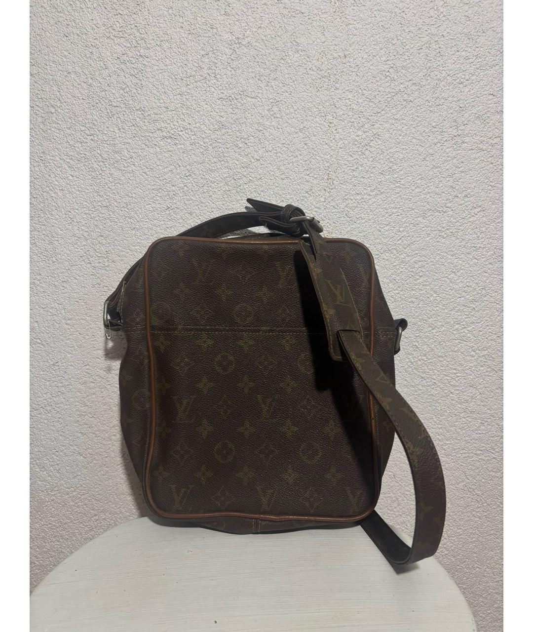 LOUIS VUITTON Коричневая сумка на плечо, фото 6