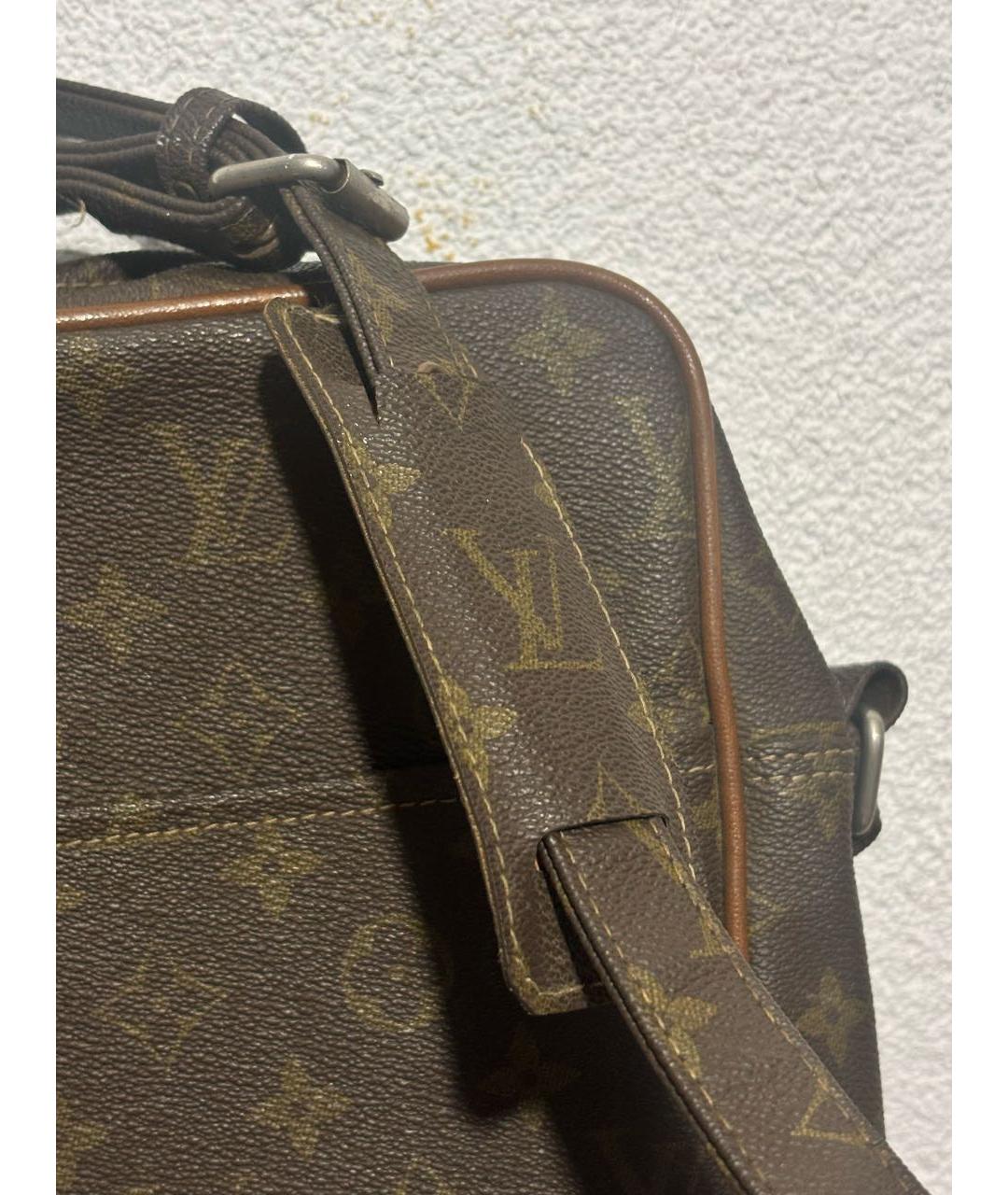 LOUIS VUITTON Коричневая сумка на плечо, фото 5