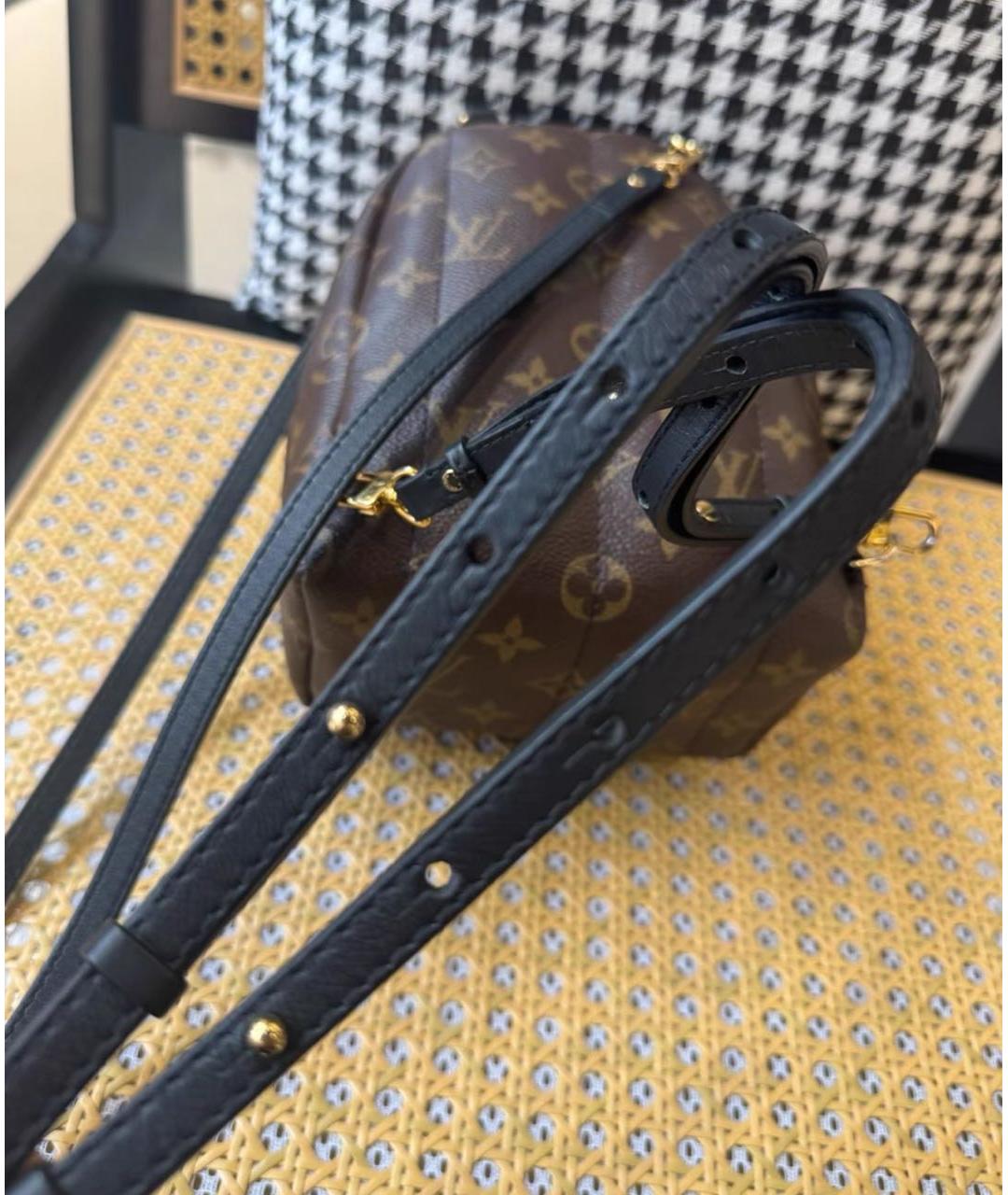 LOUIS VUITTON Коричневый рюкзак, фото 6
