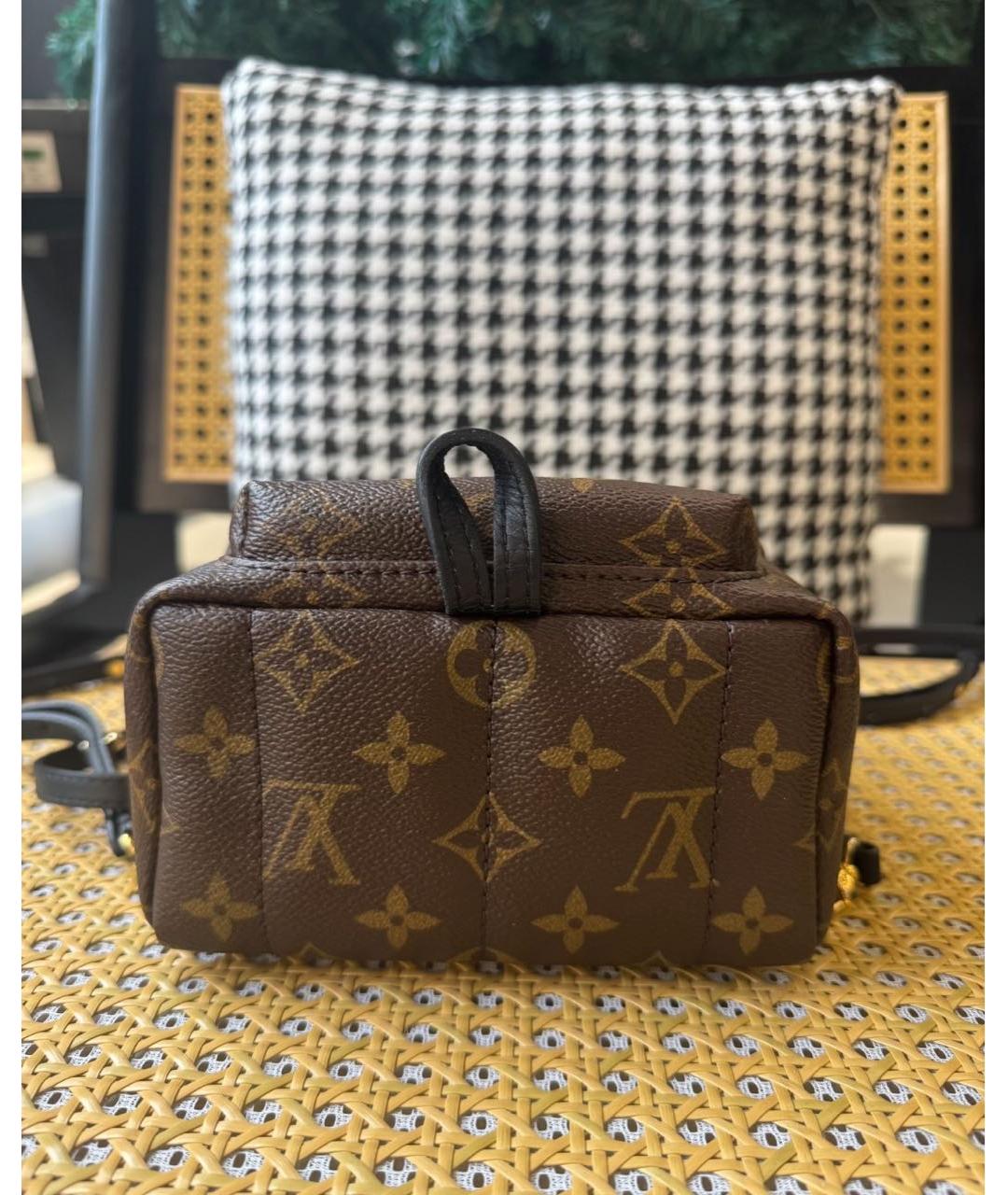 LOUIS VUITTON Коричневый рюкзак, фото 5