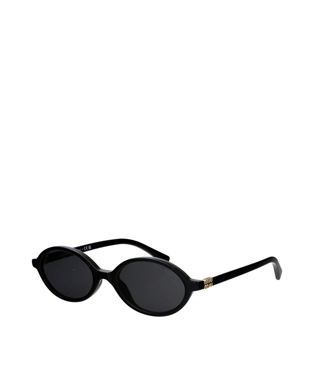 MIU MIU Черные солнцезащитные очки, фото 2