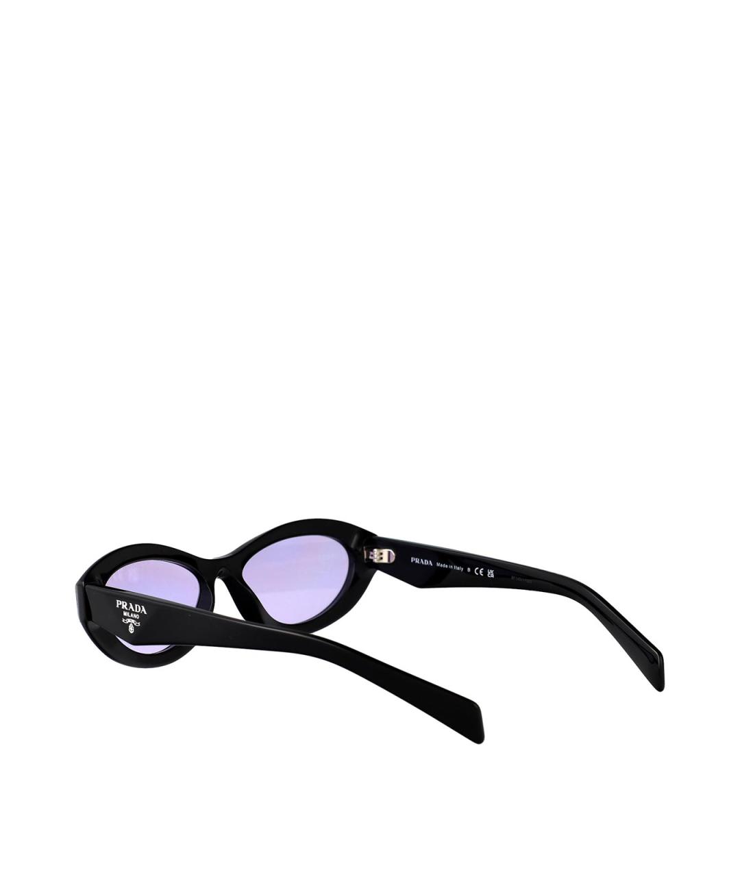 PRADA Черные солнцезащитные очки, фото 4