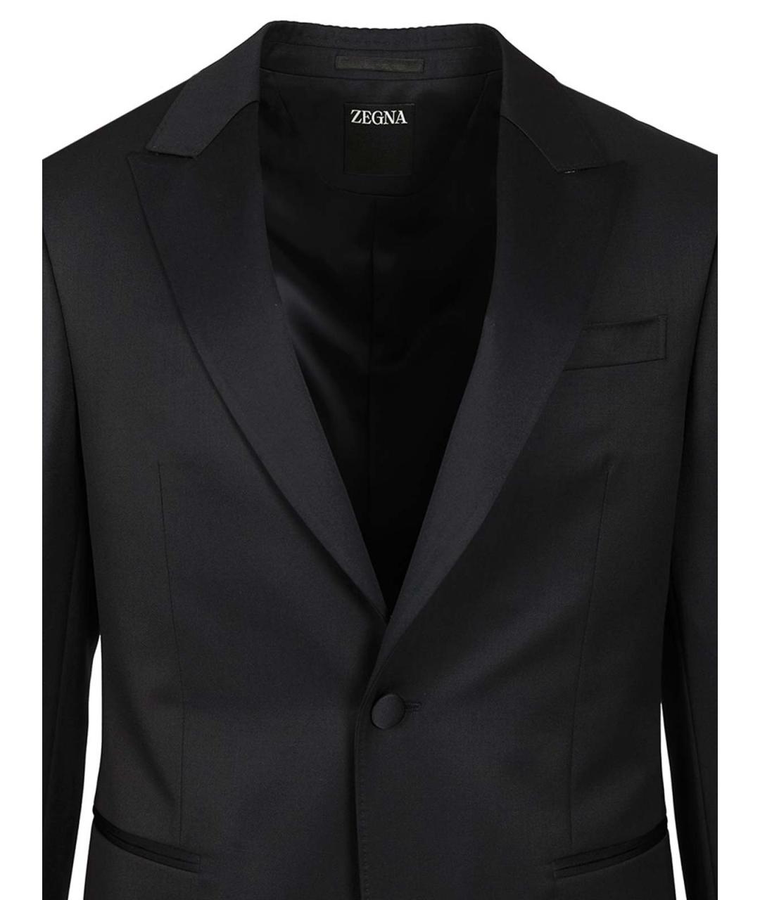 ZEGNA Черный классический костюм, фото 4