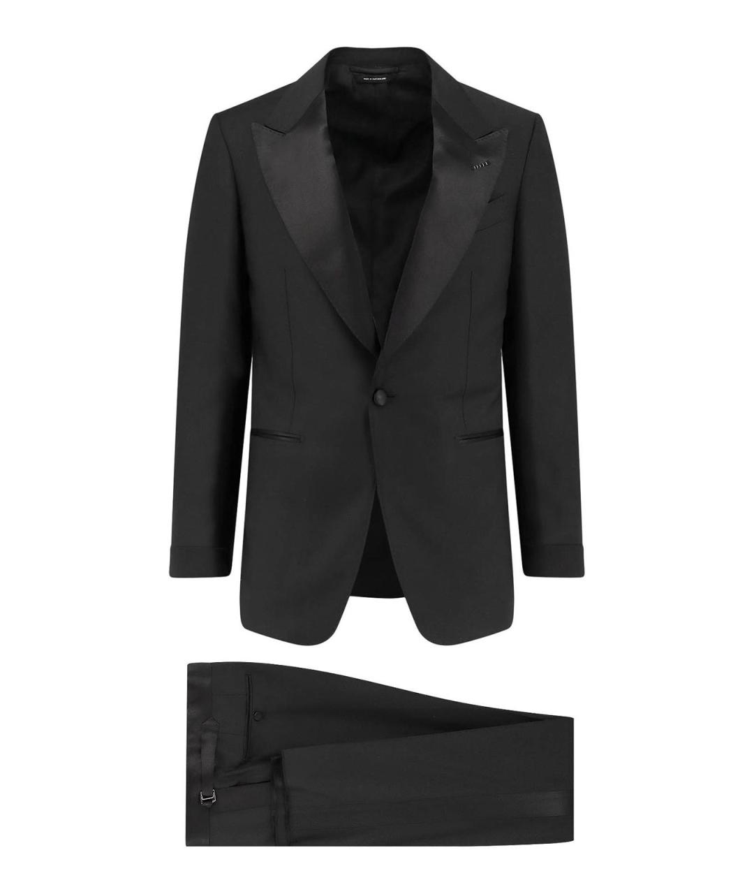 TOM FORD Черный классический костюм, фото 1