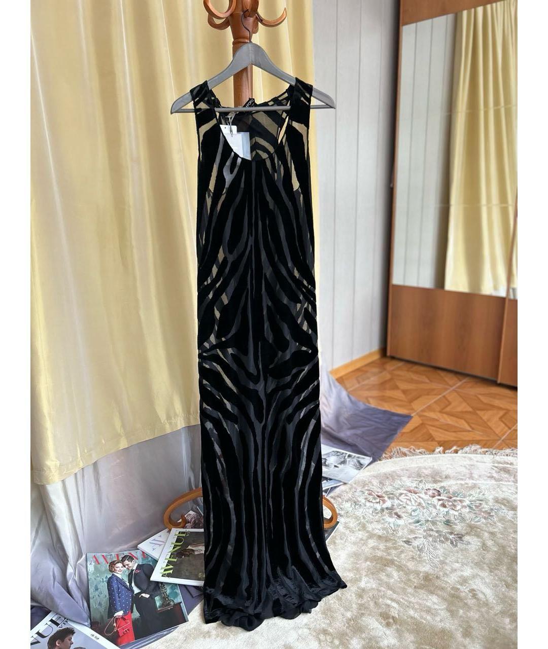 TOM FORD Черное вискозное коктейльное платье, фото 7