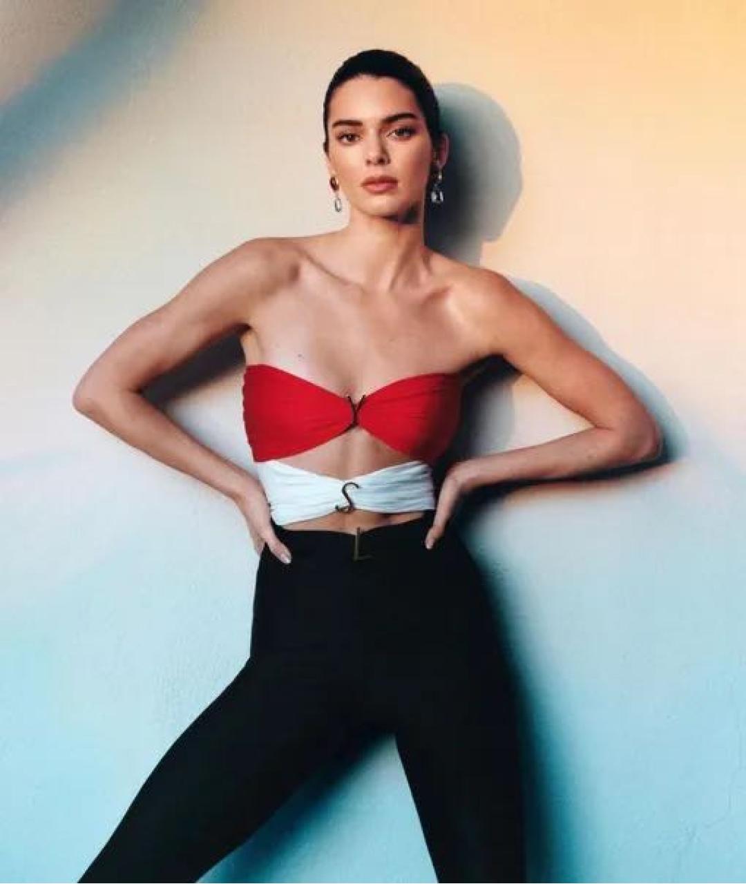 SAINT LAURENT Мульти вискозный комбинезон, фото 4