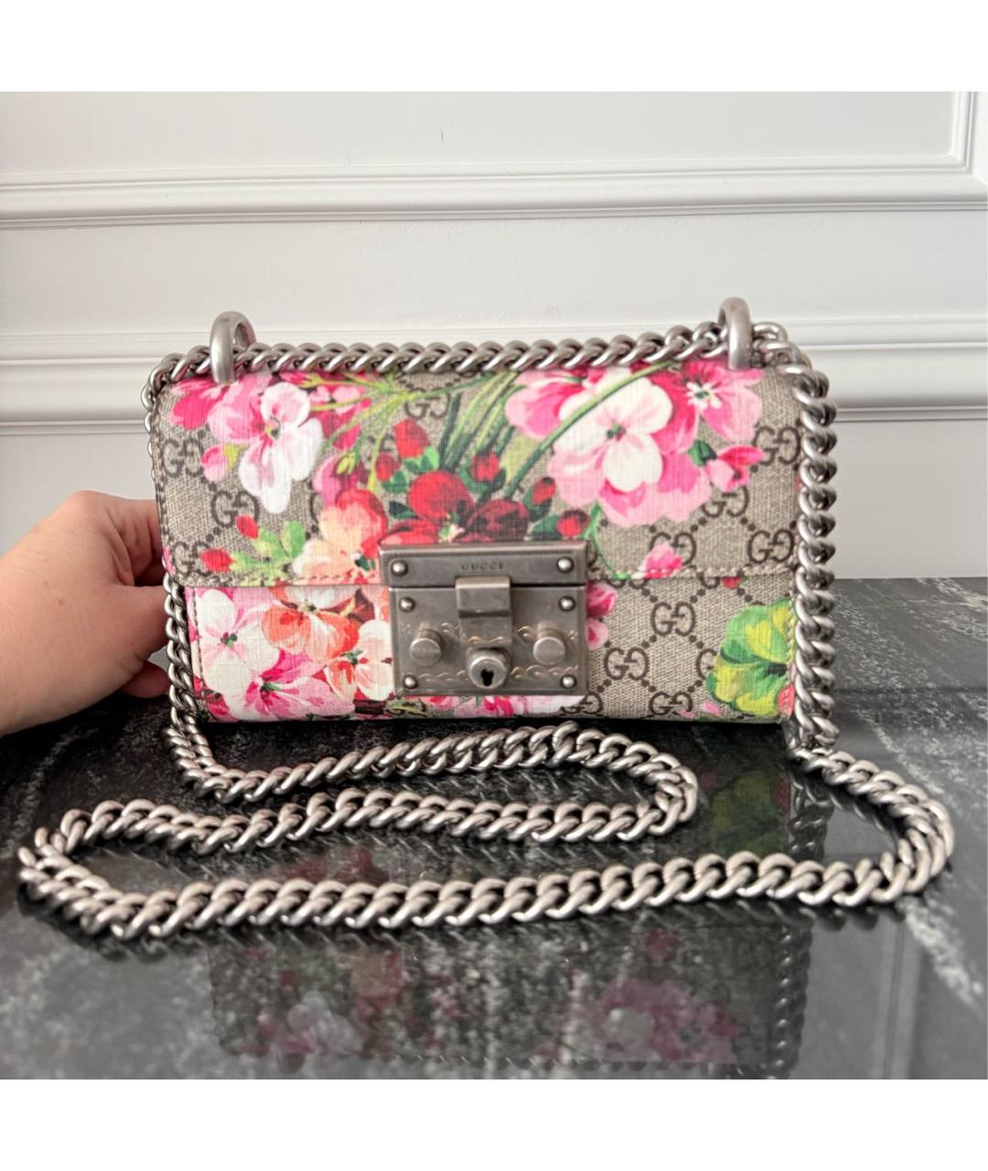 GUCCI Розовая сумка через плечо, фото 8