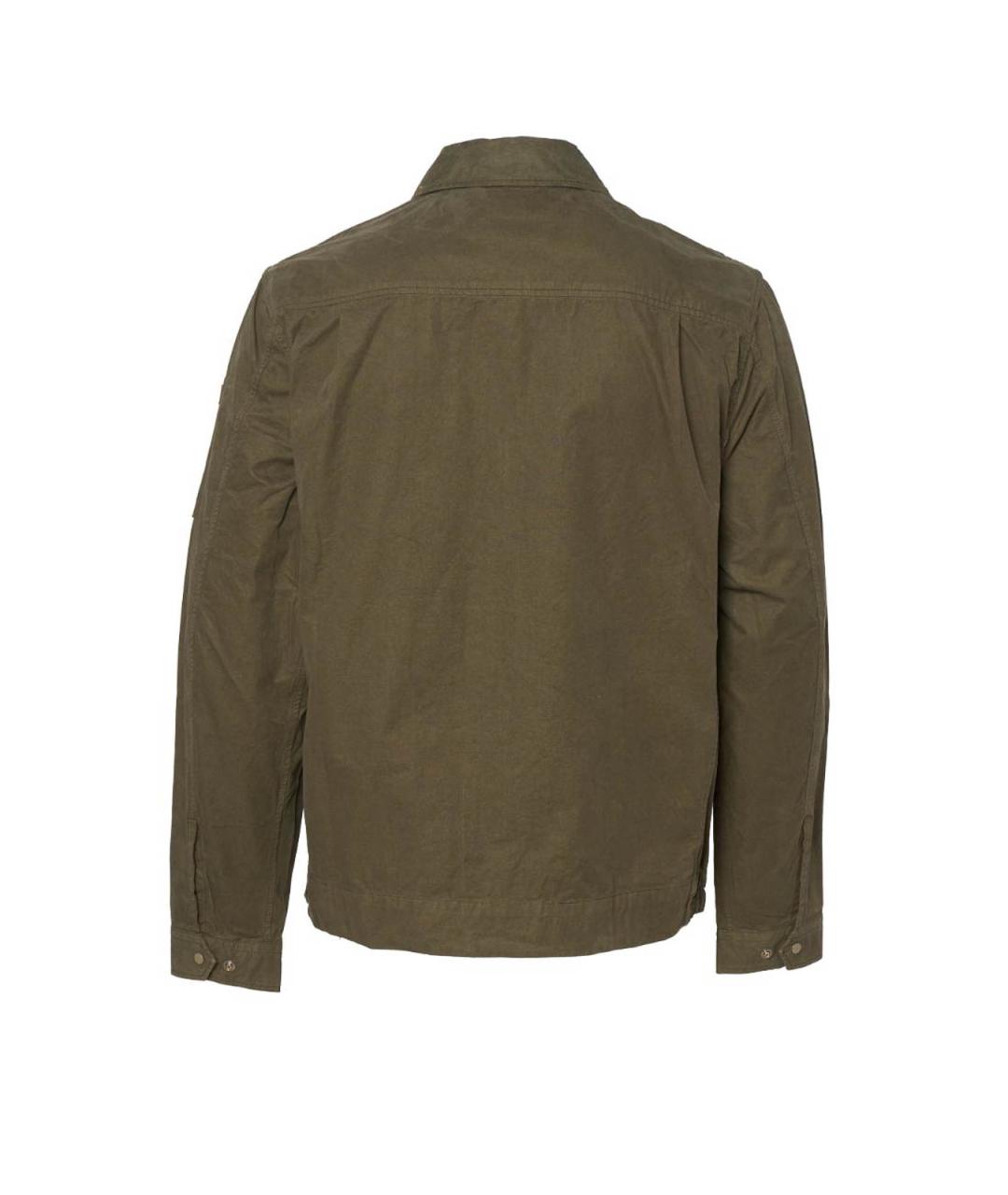 CP COMPANY Зеленая хлопковая куртка, фото 3