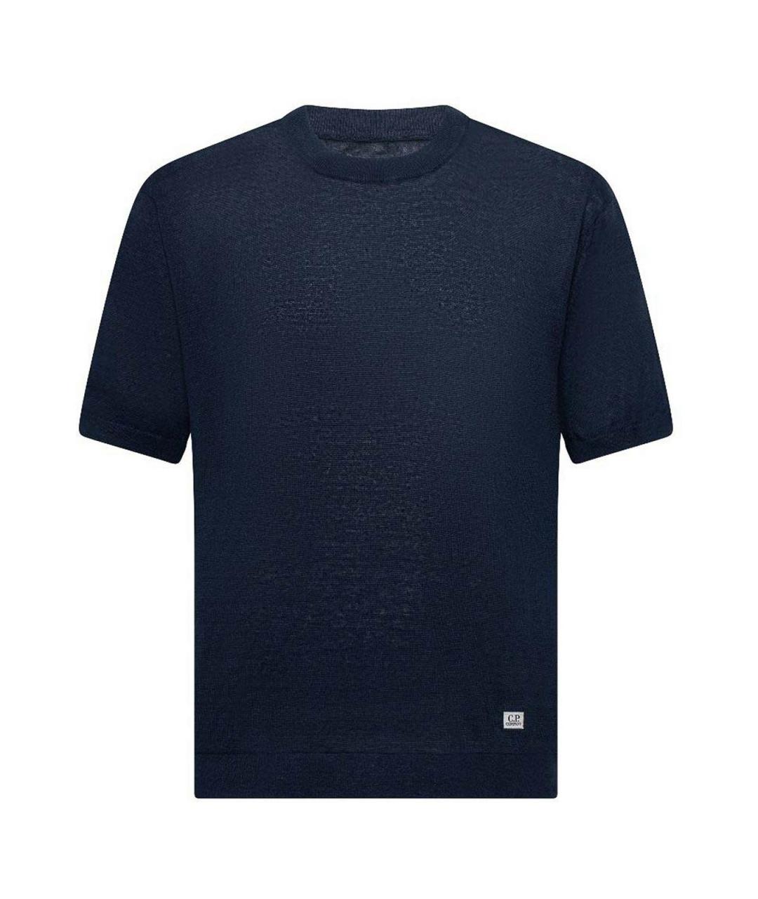 CP COMPANY Темно-синяя футболка, фото 1
