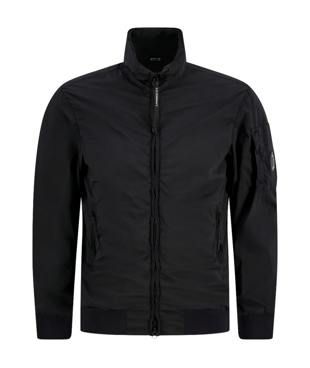 CP COMPANY Черная полиамидовая куртка, фото 1