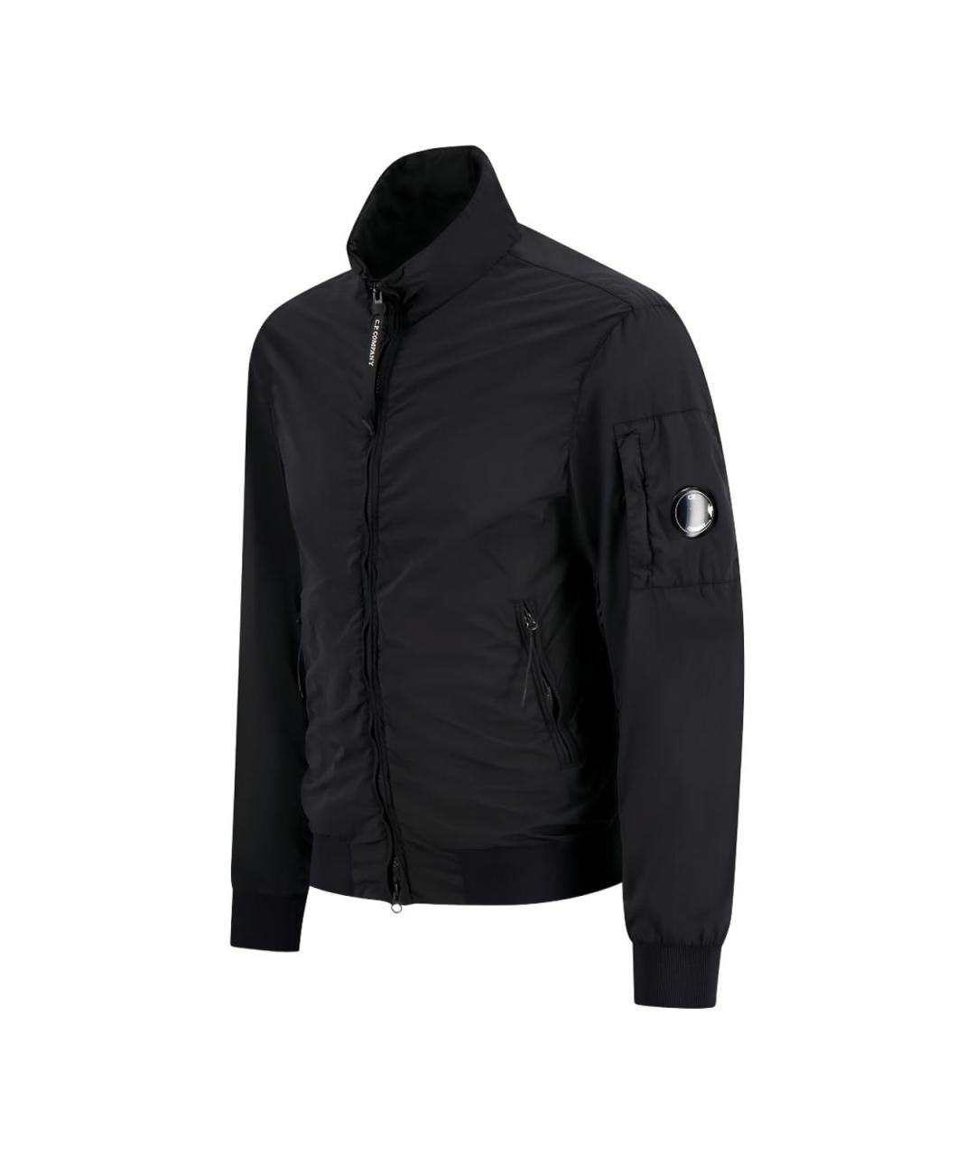 CP COMPANY Черная полиамидовая куртка, фото 3