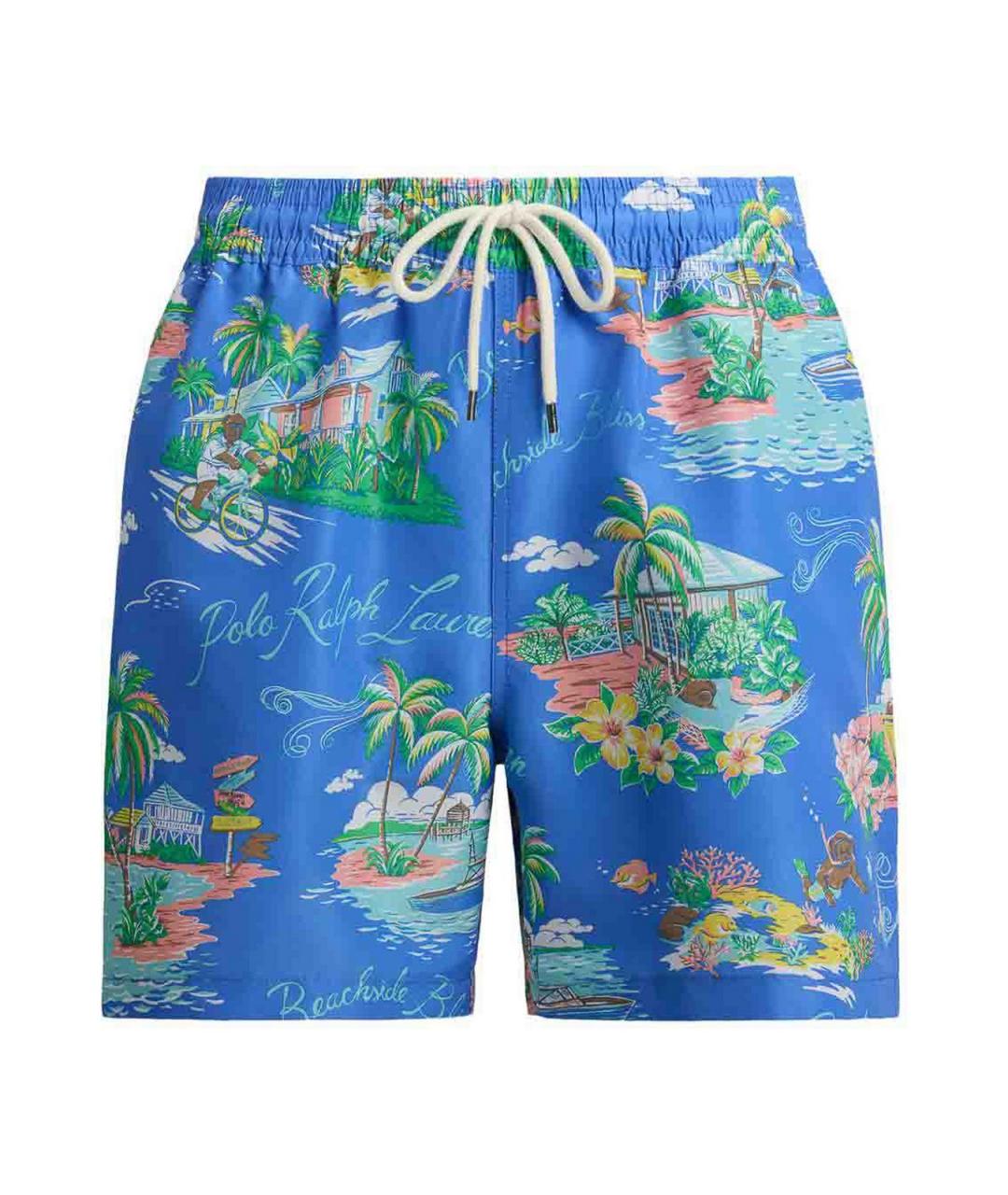 POLO RALPH LAUREN Голубые шорты, фото 1