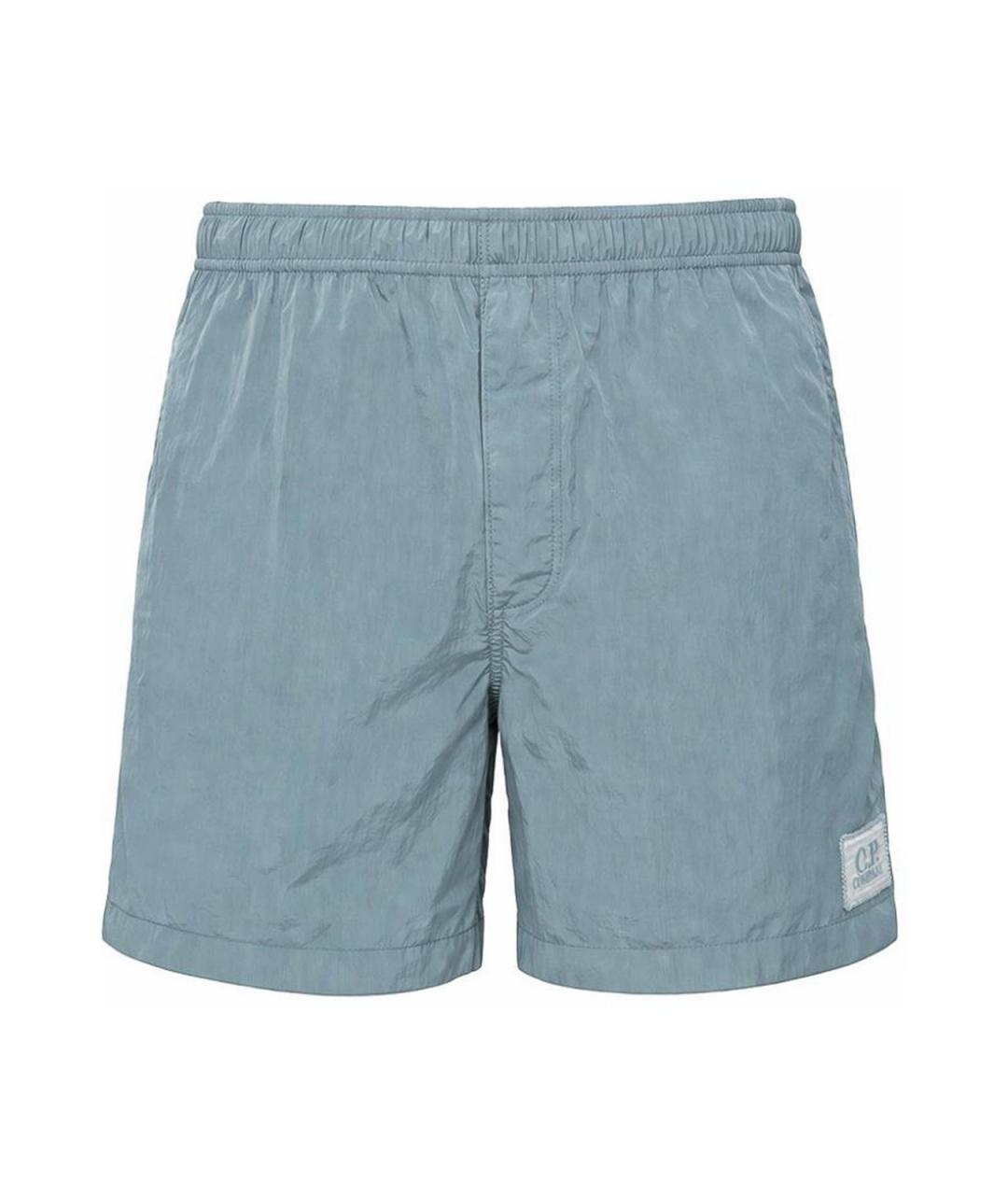 CP COMPANY Голубые полиамидовые плавки, фото 1