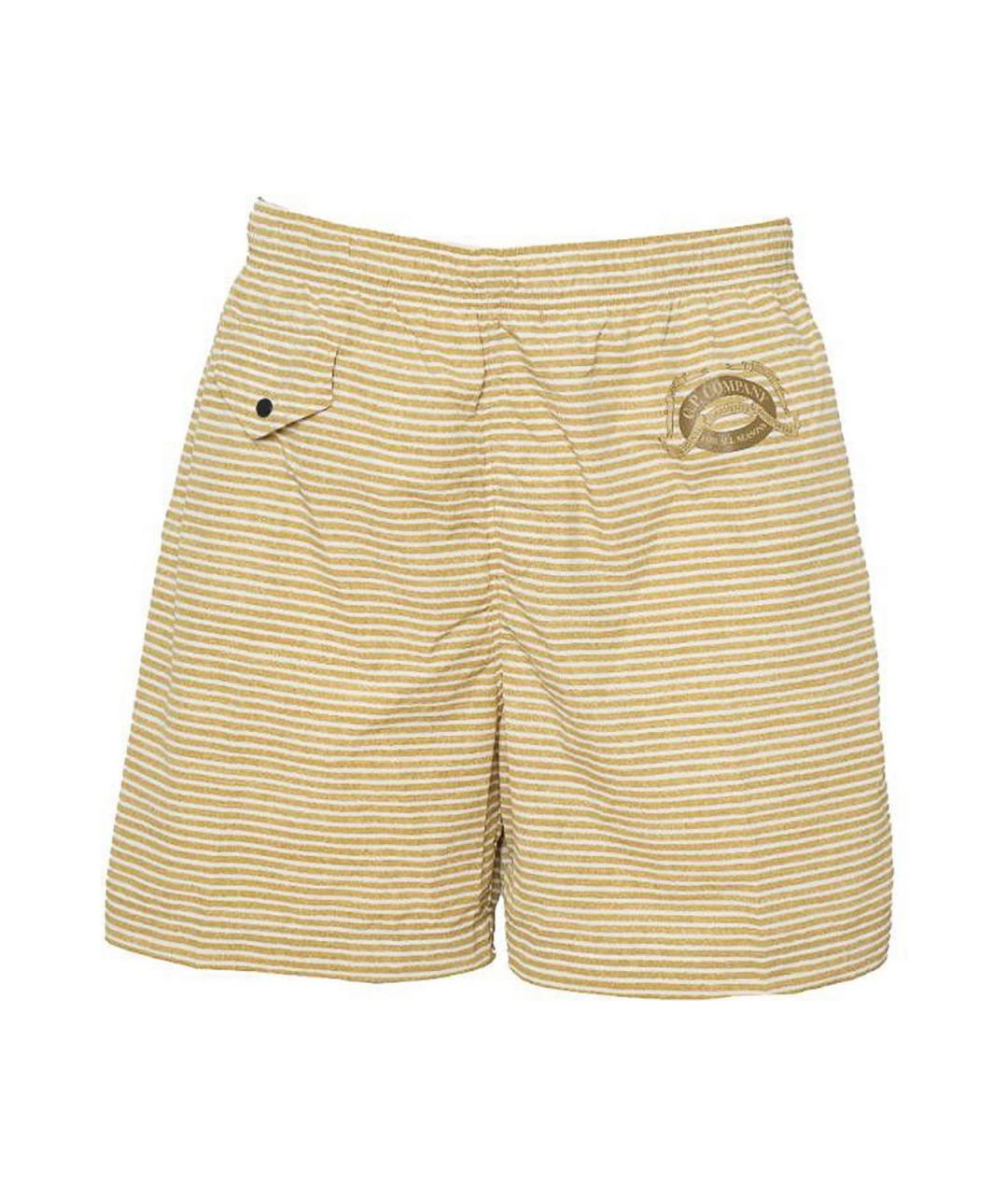 CP COMPANY Желтые полиамидовые плавки, фото 1