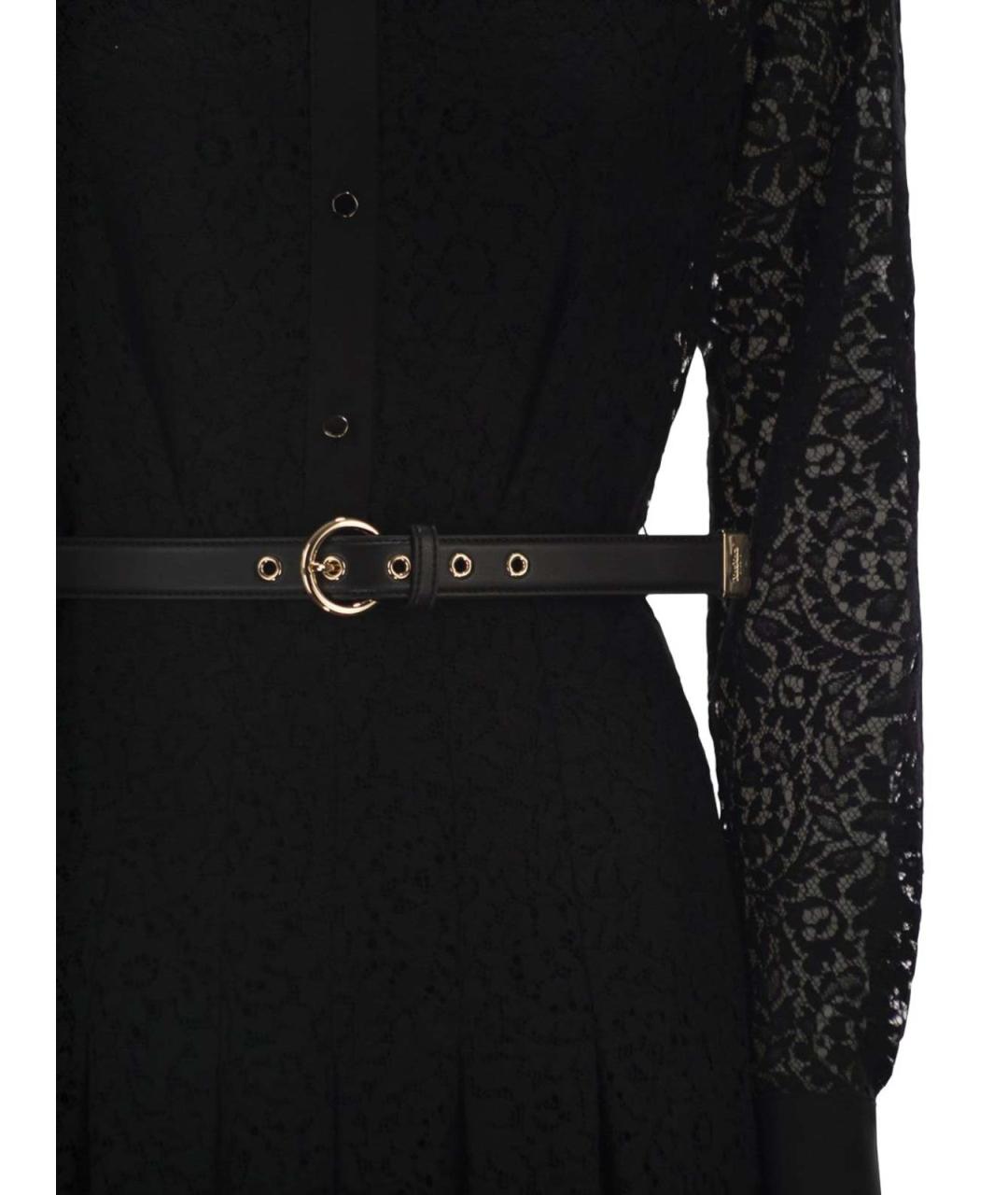 MAX MARA Черное повседневное платье, фото 4