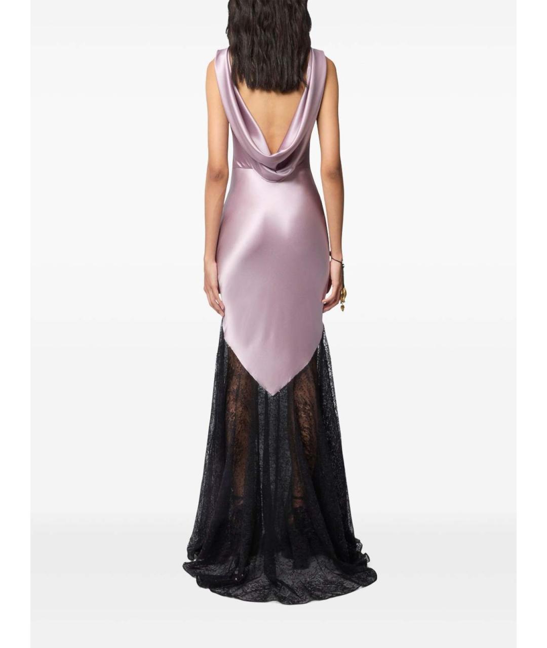 NINA RICCI Мульти шелковое вечернее платье, фото 3