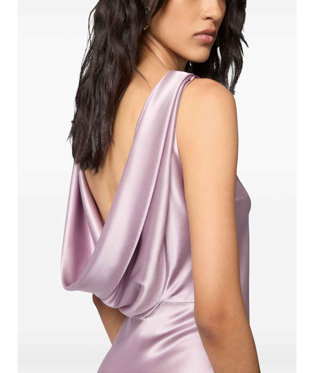 NINA RICCI Мульти шелковое вечернее платье, фото 5