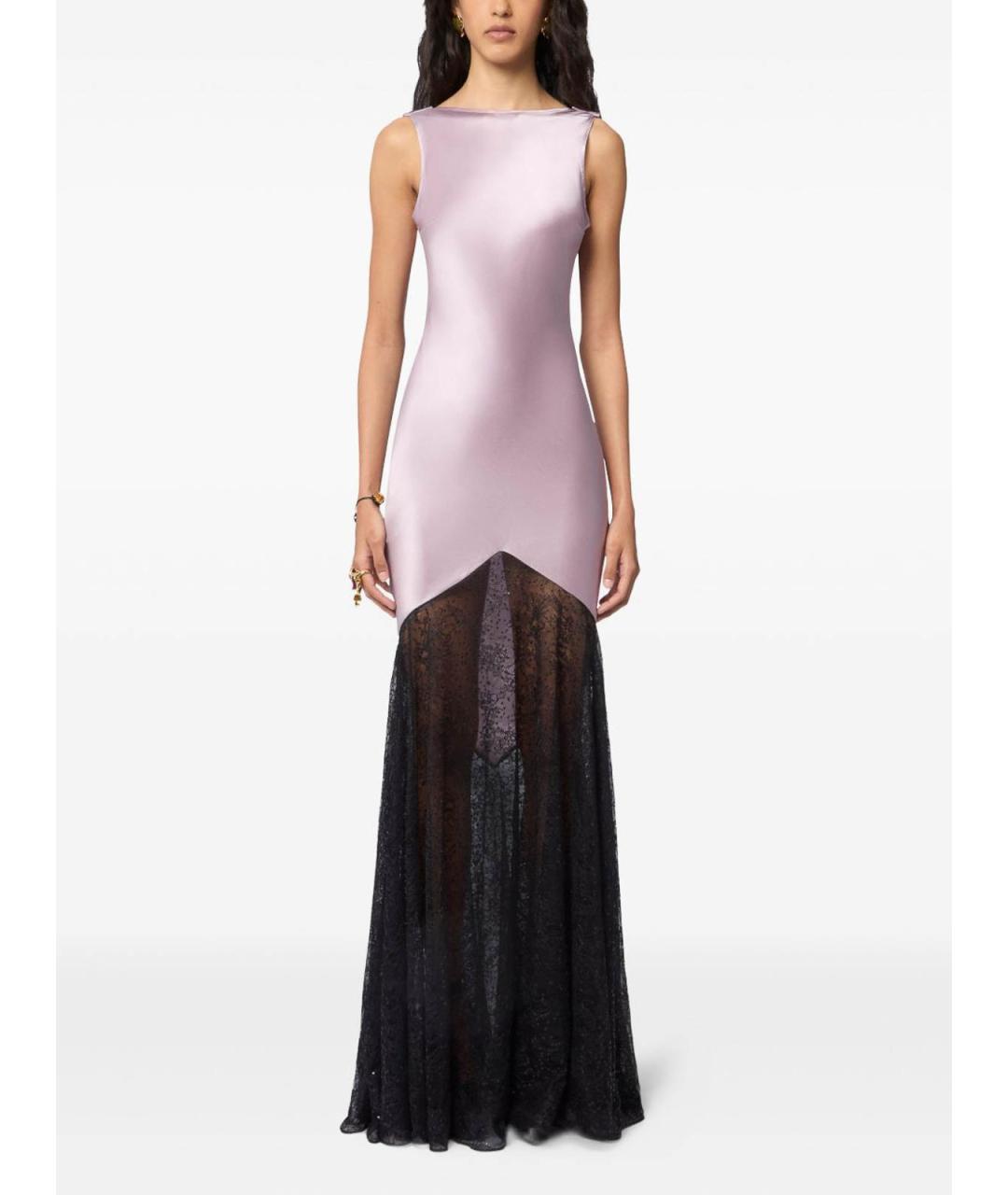 NINA RICCI Мульти шелковое вечернее платье, фото 2