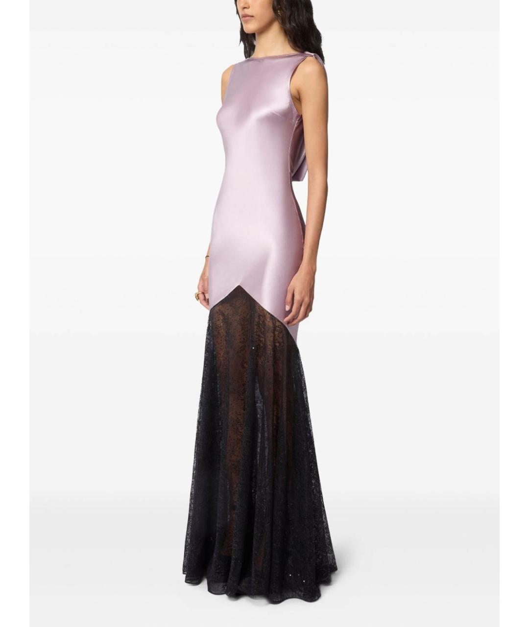 NINA RICCI Мульти шелковое вечернее платье, фото 4