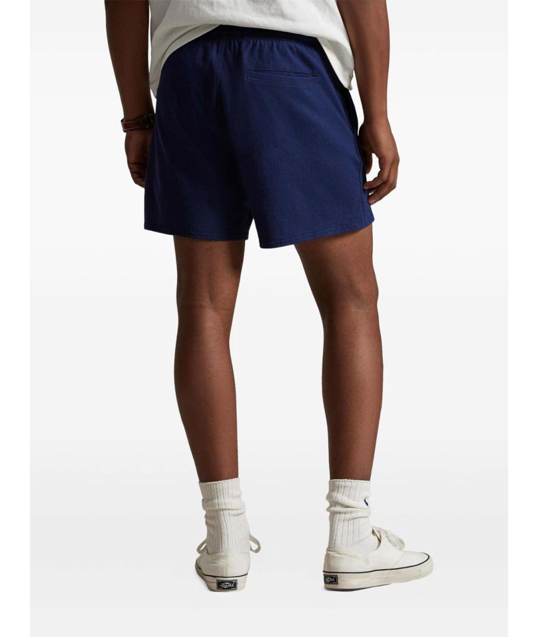 POLO RALPH LAUREN Синие хлопковые шорты, фото 4