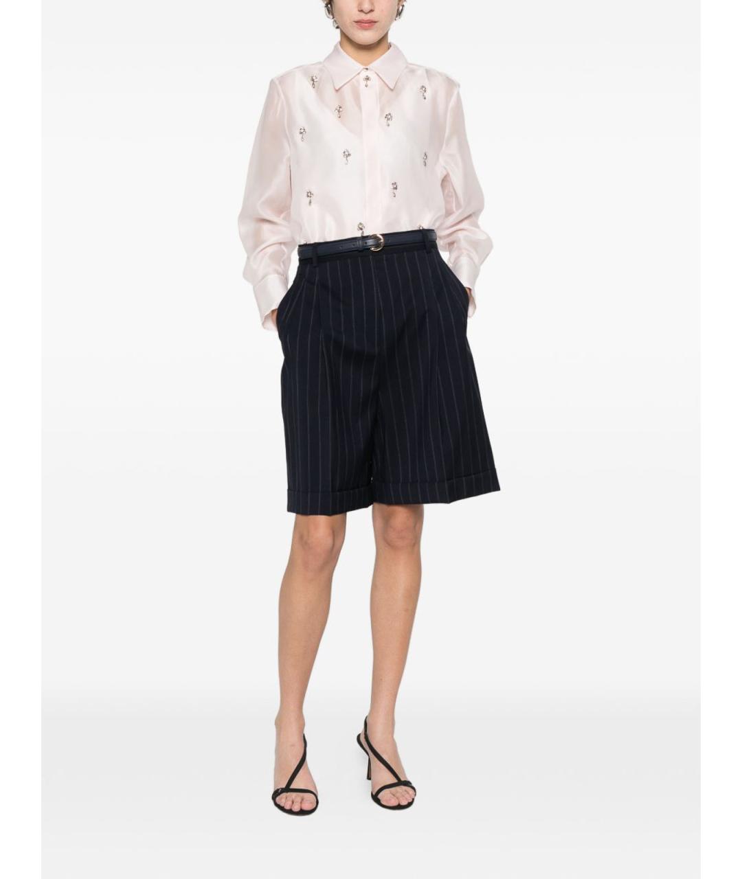 MAX MARA Синие шорты, фото 2