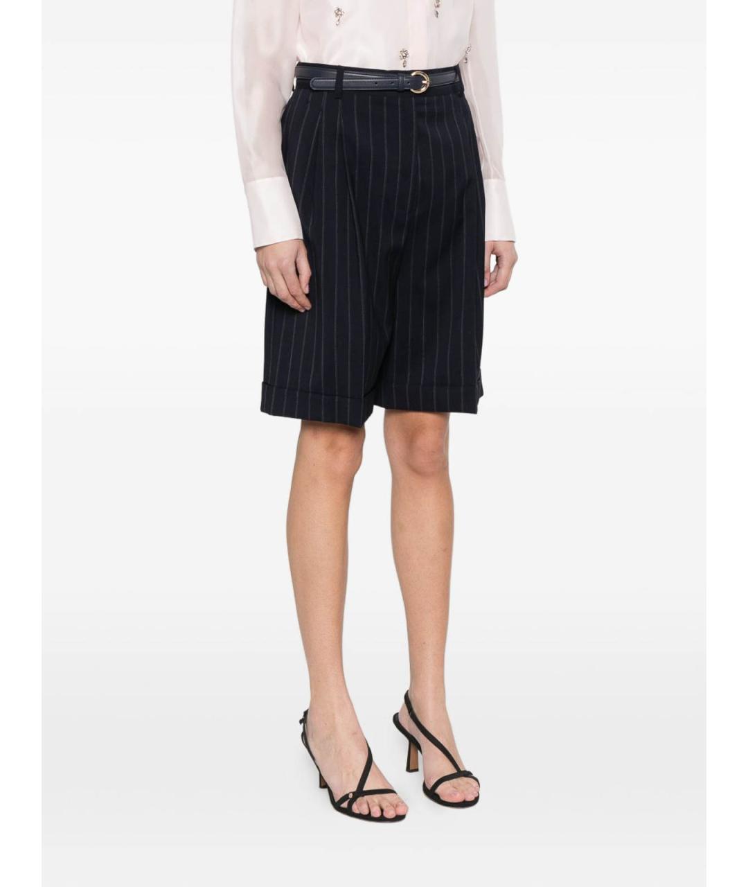 MAX MARA Синие шорты, фото 4