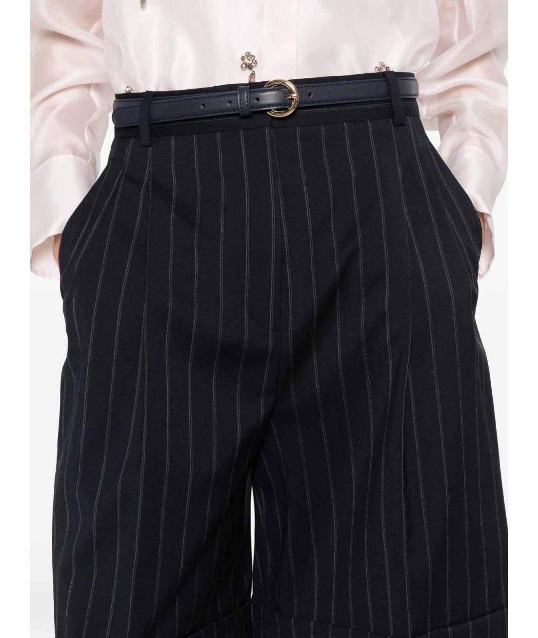 MAX MARA Синие шорты, фото 5