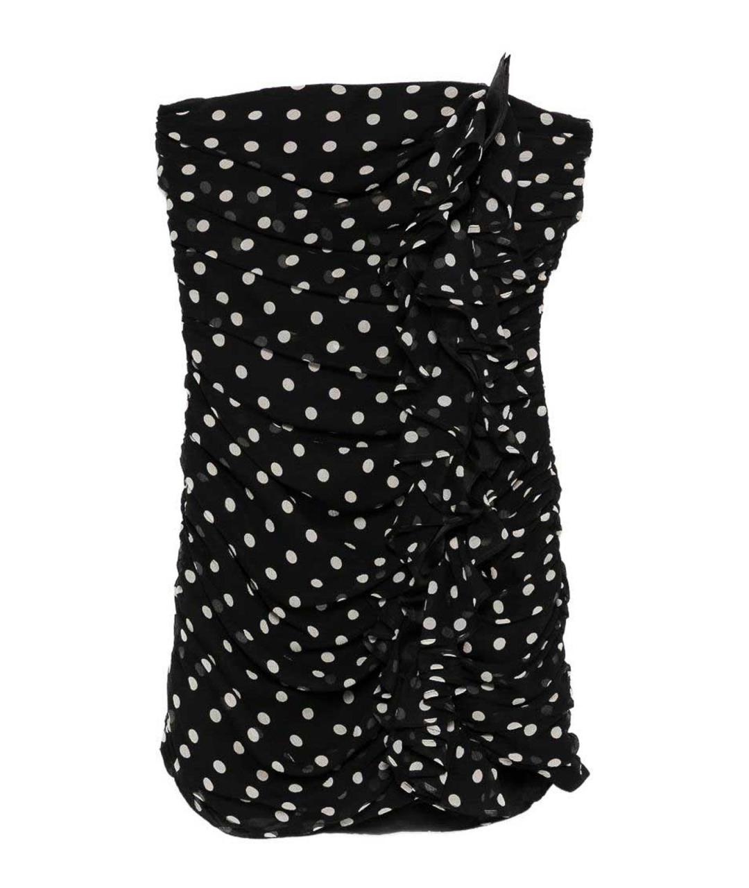 NINA RICCI Черное шелковое вечернее платье, фото 1