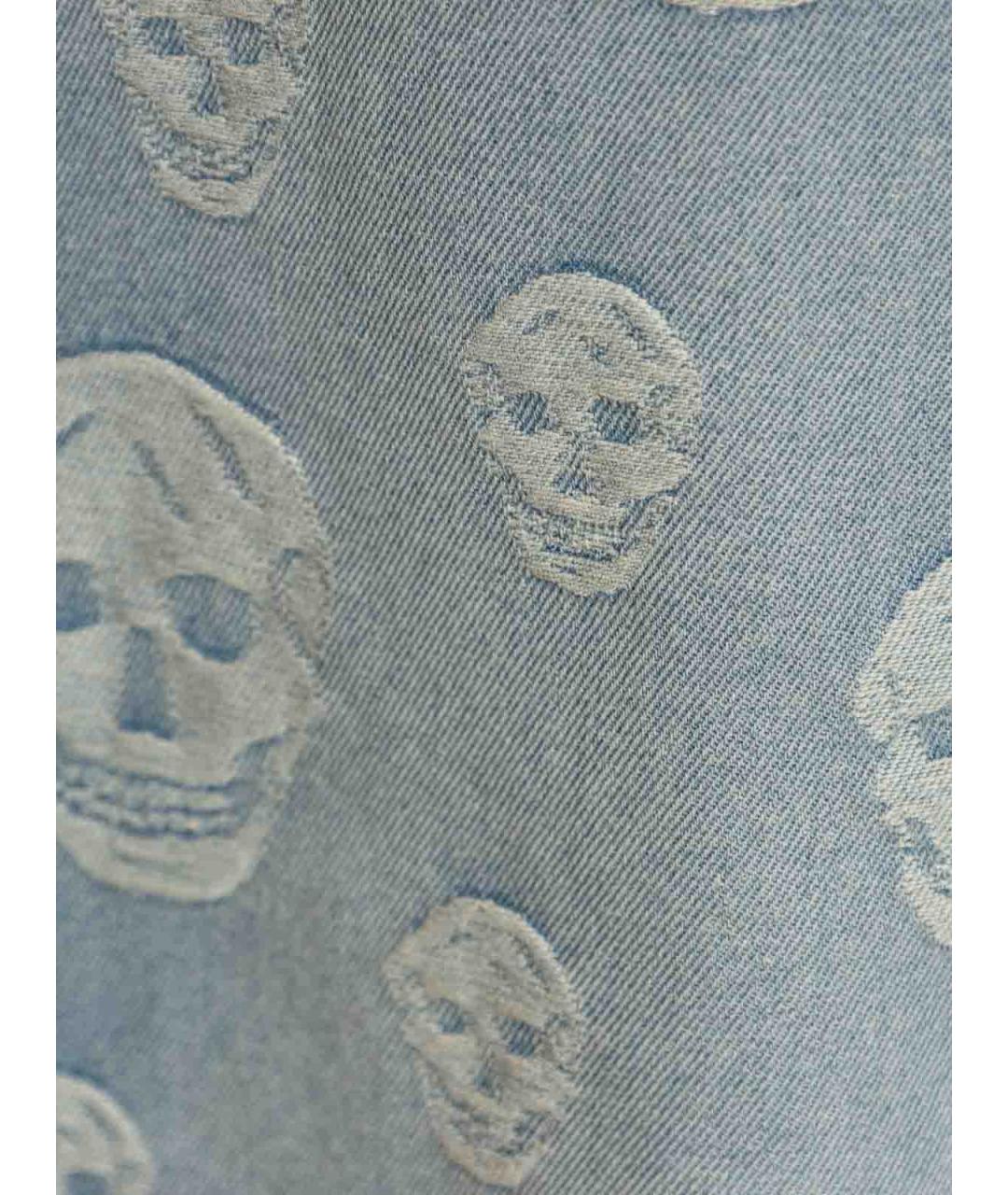 ALEXANDER MCQUEEN Синие шорты, фото 4