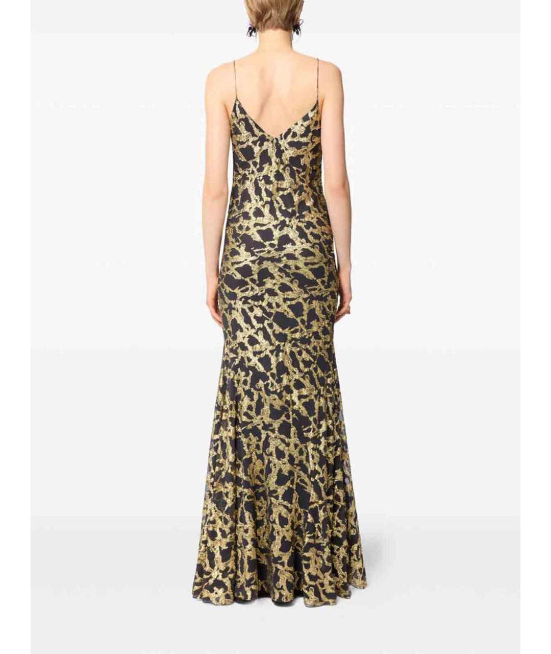 NINA RICCI Мульти шелковое вечернее платье, фото 3