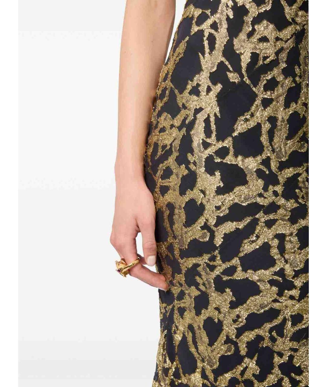 NINA RICCI Мульти шелковое вечернее платье, фото 5