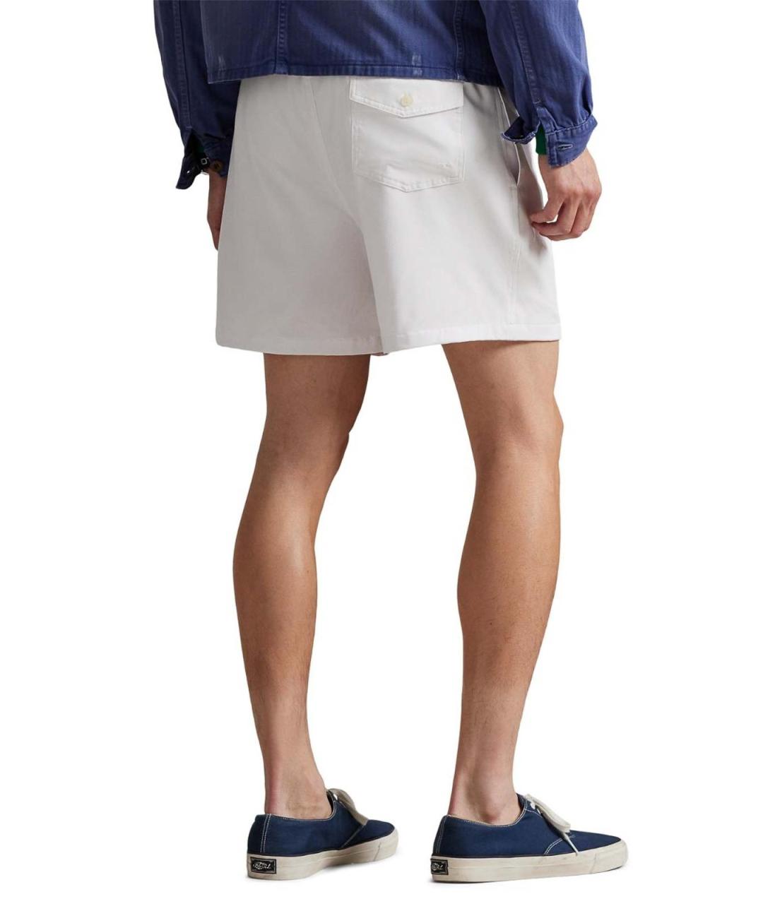 POLO RALPH LAUREN Белые шорты, фото 4