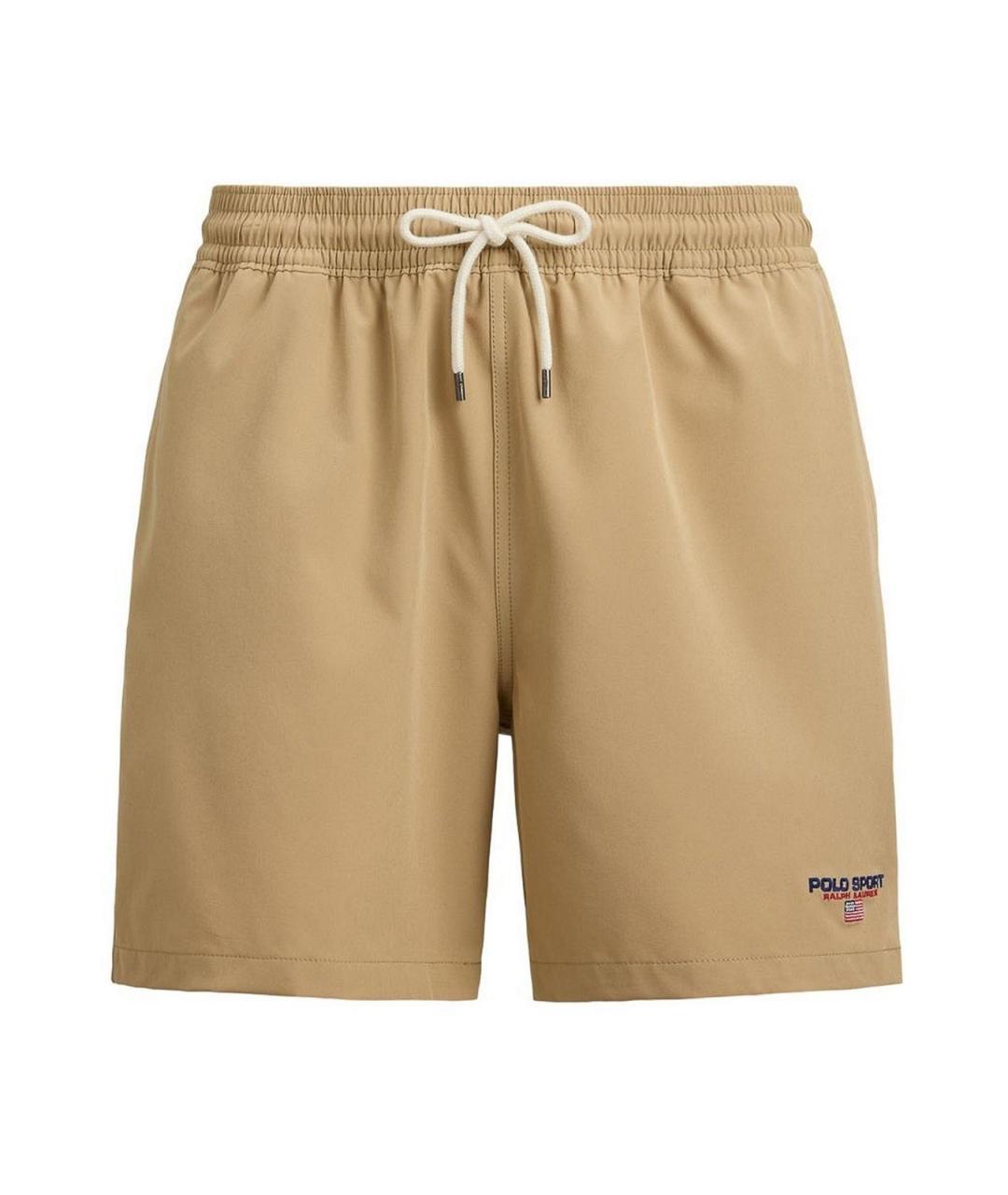 POLO RALPH LAUREN Бежевые шорты, фото 1