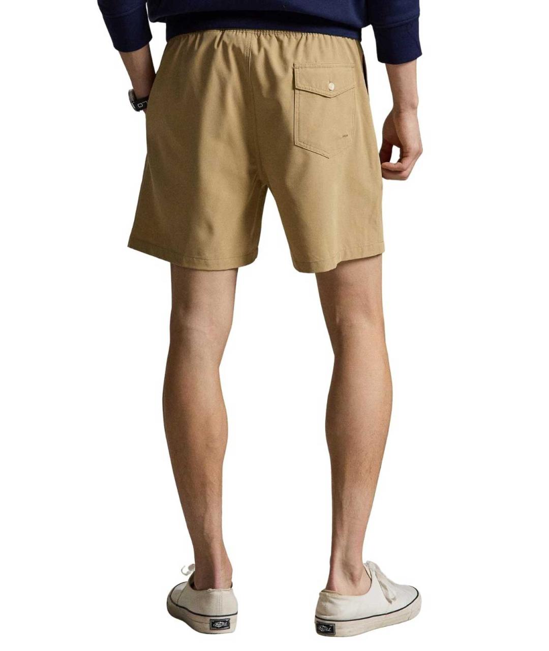 POLO RALPH LAUREN Бежевые шорты, фото 3