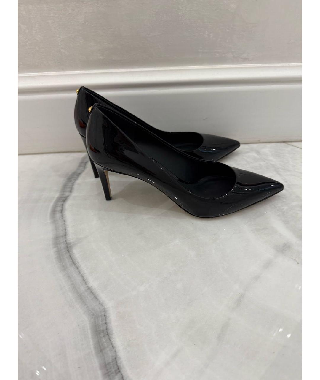 FERRAGAMO Черные туфли из лакированной кожи, фото 9