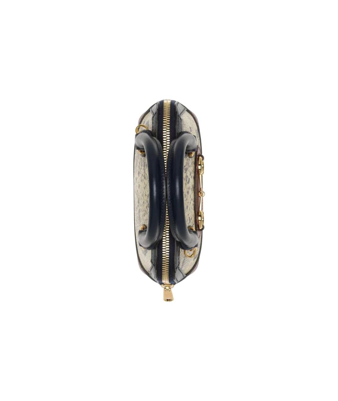 GUCCI Мульти сумка с короткими ручками из экзотической кожи, фото 5
